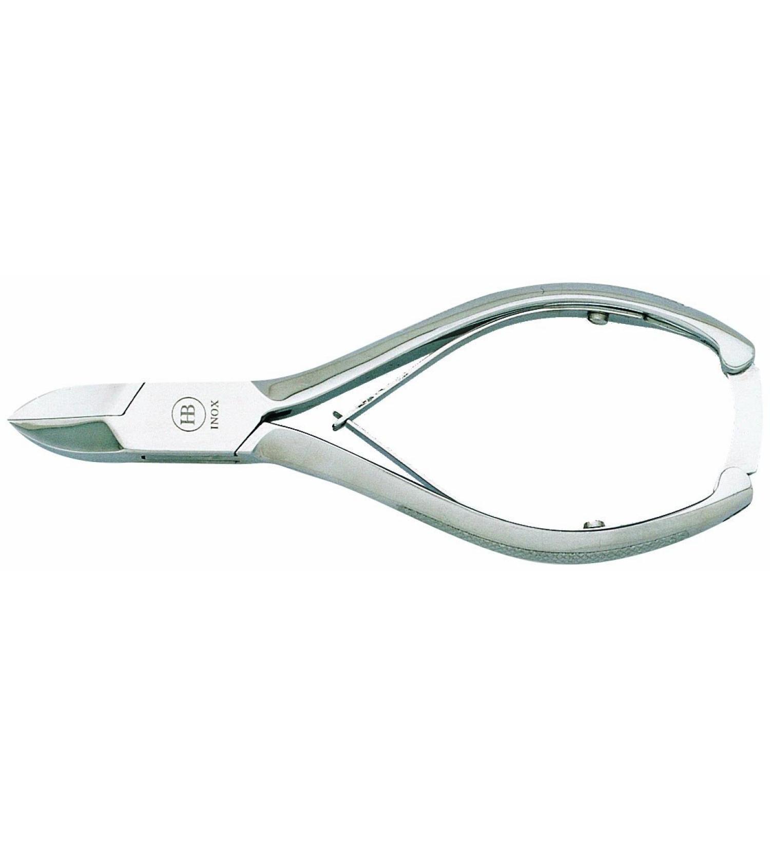 NC 4401 Concave Jaw Nail Pliers Chequered 14 cm Stainless Steel
