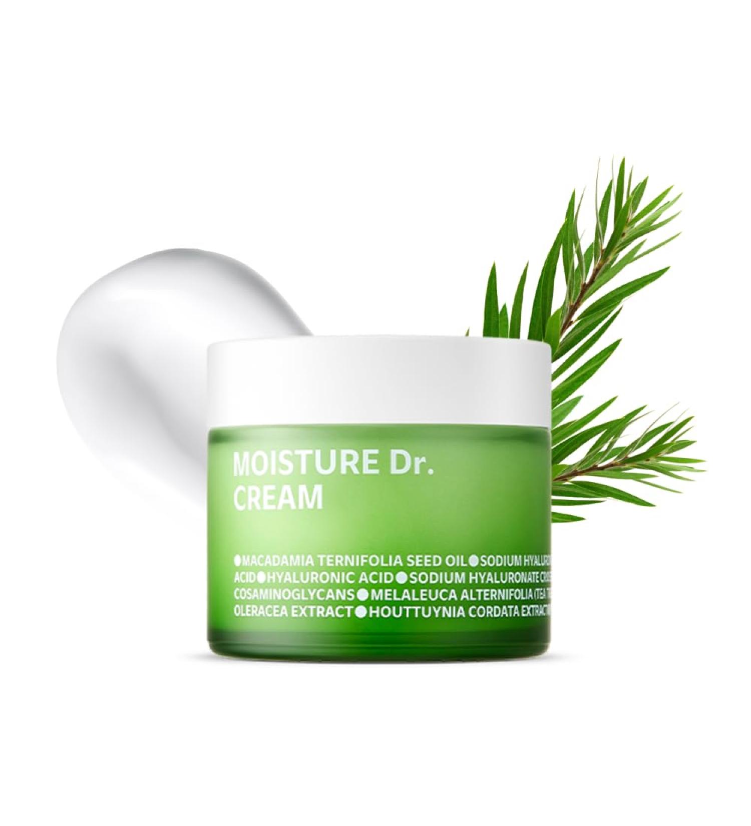 isoi Moisture Dr. Cream 70ml | Hydrating Hyaluronic Acid Cream | Nourish & Soothe Skin | Korean Skincare for Deep Hydration - Buy Online on GoSupps.com