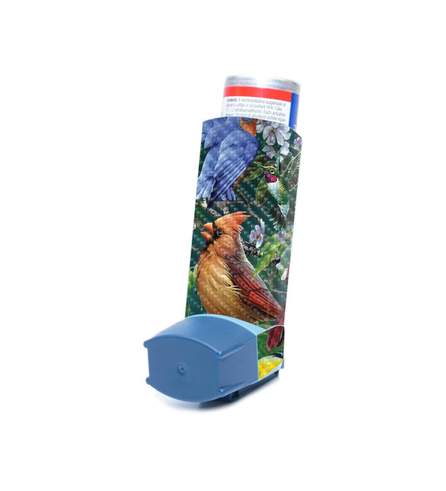 MightySkins Carbon Fiber Skin for Ventolin HFA Asthma Inhaler - Backyard Gathering | Protective Textured Finish | Easy to Apply & Made in USA - Buy Online on GoSupps.com