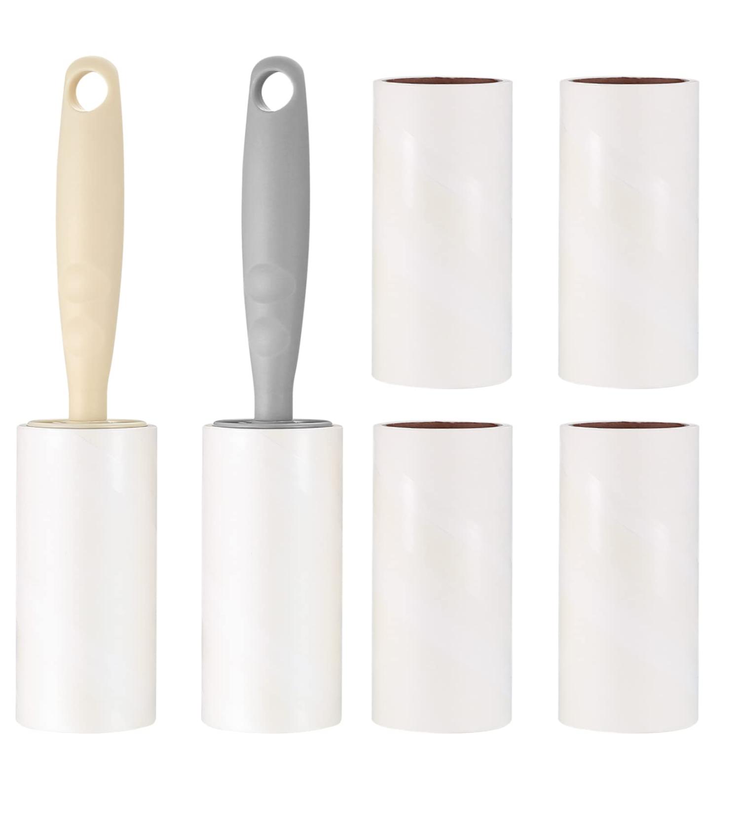 Lint Roller with 6 Extra Sticky Lint Roller Set Sticky Roller Removers for Clothes Sofa Bed Carpet Lint Roller for Pet hair Cat Hair Dog Hair Fluff Dust Lint Lint Rollers - Buy Online on GoSupps.com