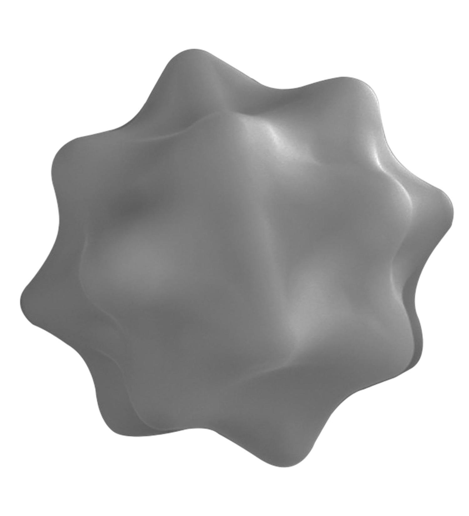 Silicone Massage Device - Soft Squeeze Balls & Gentle Rollers for Body Neck Foot & Face - Cute Yoga Massage Accessories in Gray - Buy Online on GoSupps.com