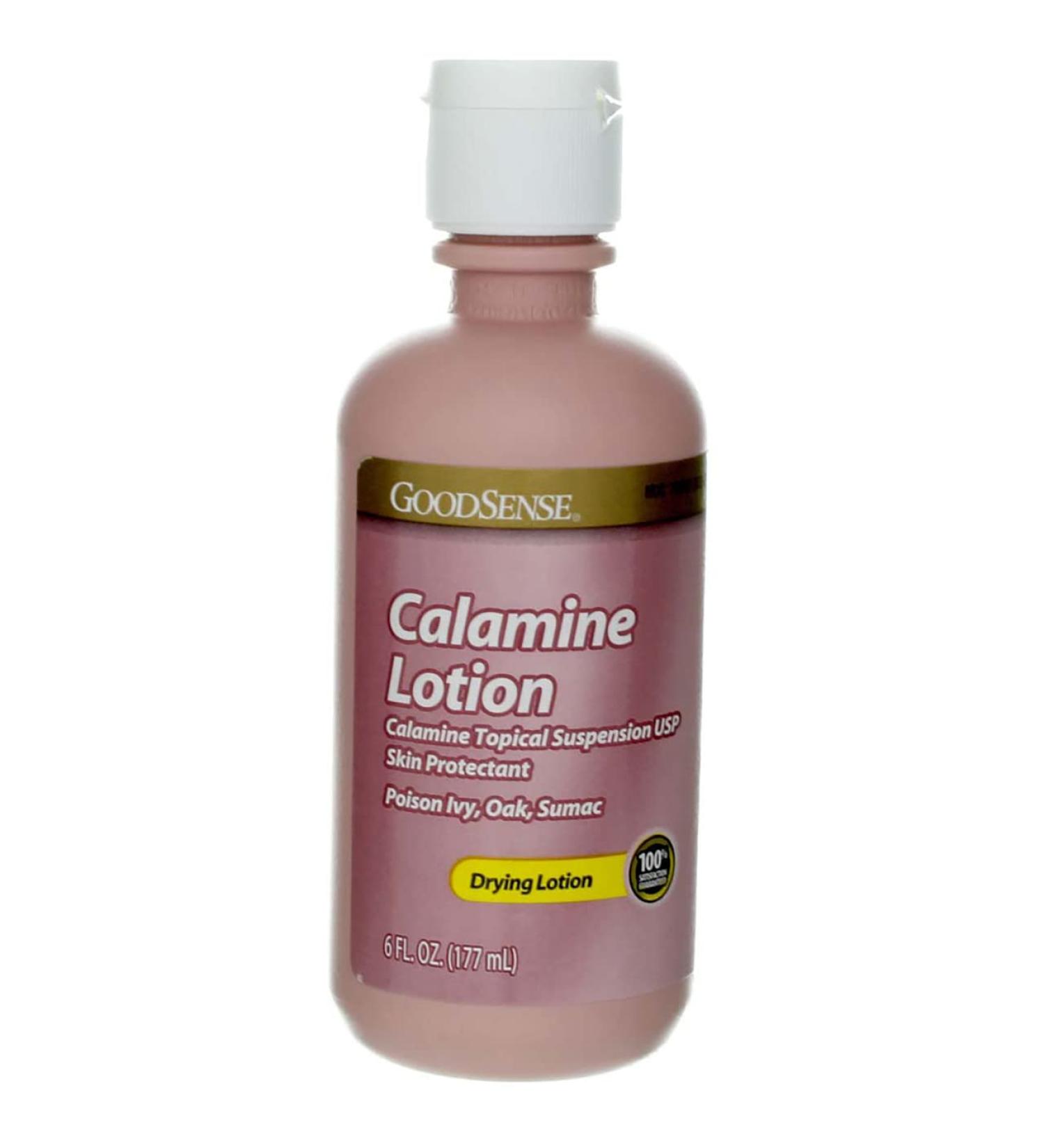 Good Sense Calamine Lotion 6 Fl Oz - Soothing Relief for Irritated Skin - Buy Online on GoSupps.com