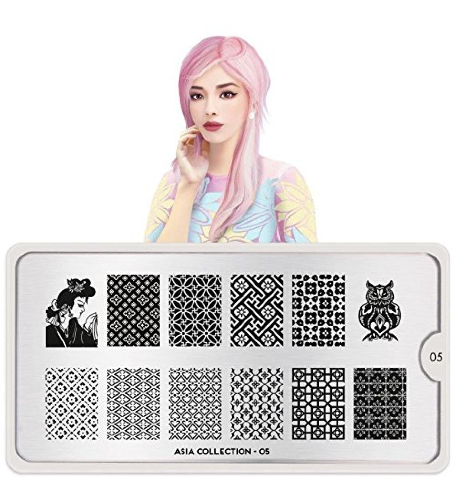 MoYou-London Stencil Asia Collection 05