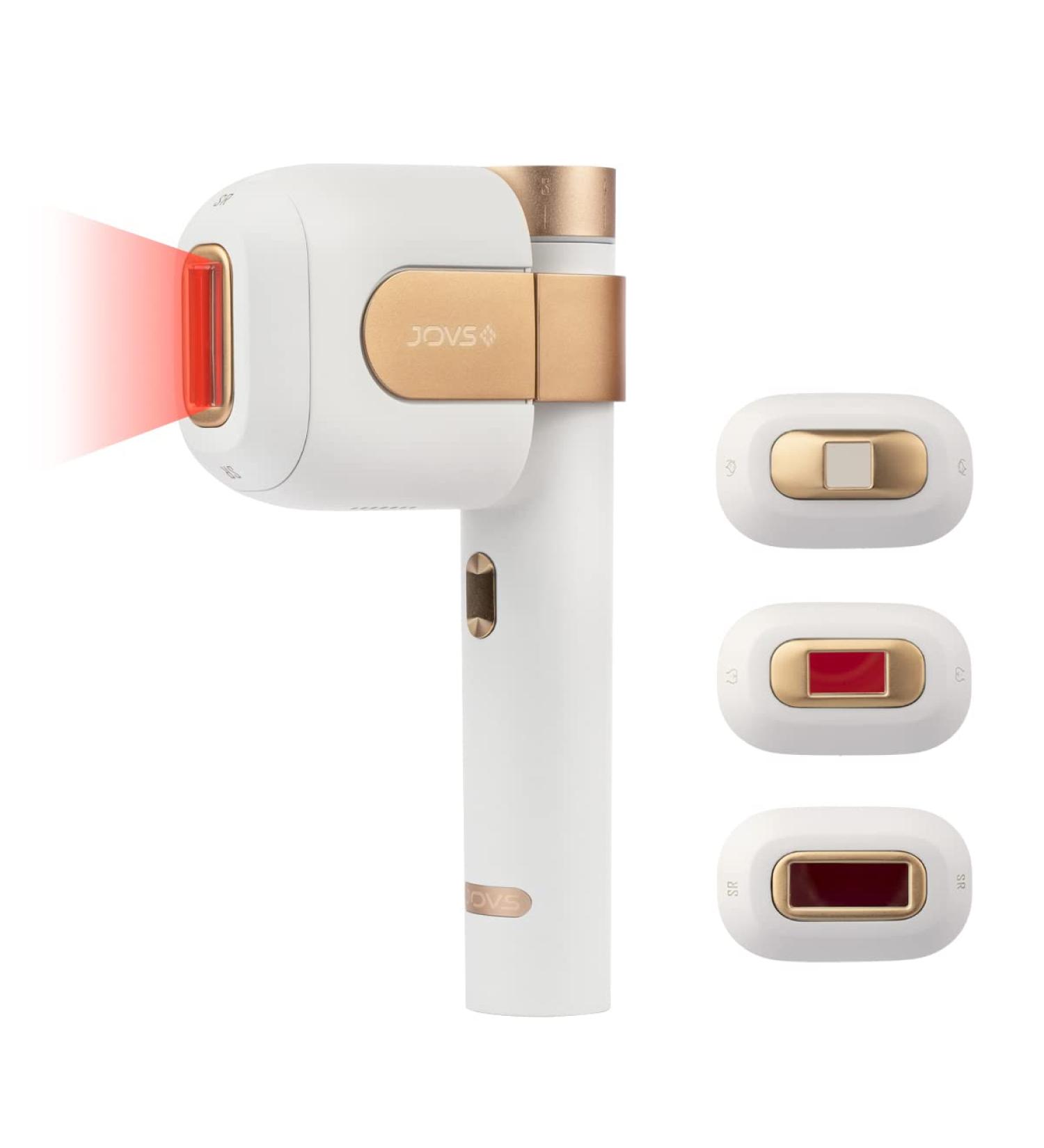 JOVS Venus Hpro IPL Hair Removal Device | Permanent Painless At-Home Hair Remover with Ice Cooling | For Women & Men | Facial, Bikini, Armpits, Legs, Arms | White - Buy Online on GoSupps.com