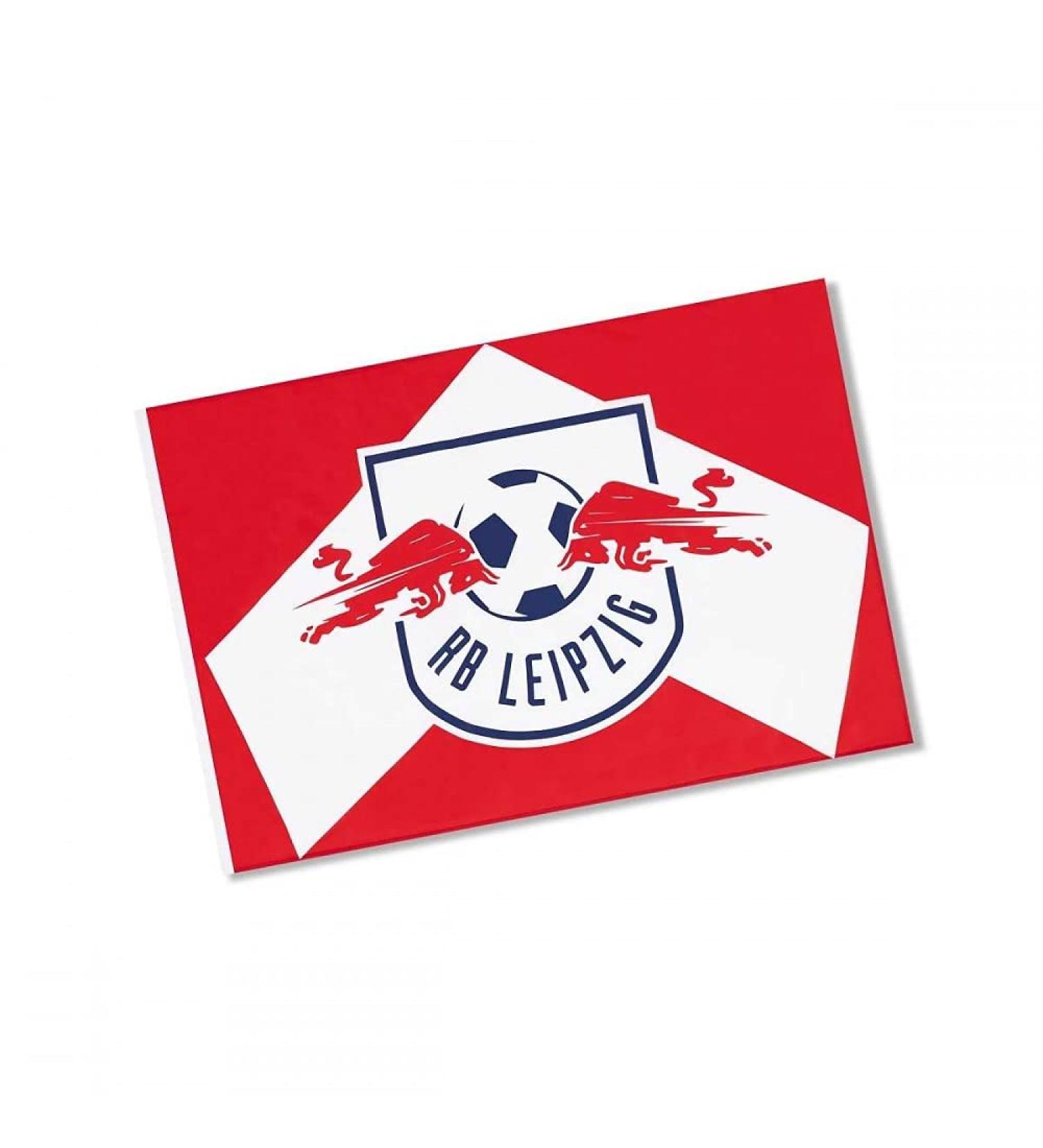 RB Leipzig hoist flag - Arrow - 100 x 150 cm flag arrow design large flag logo RBL - Plus bookmark We love football