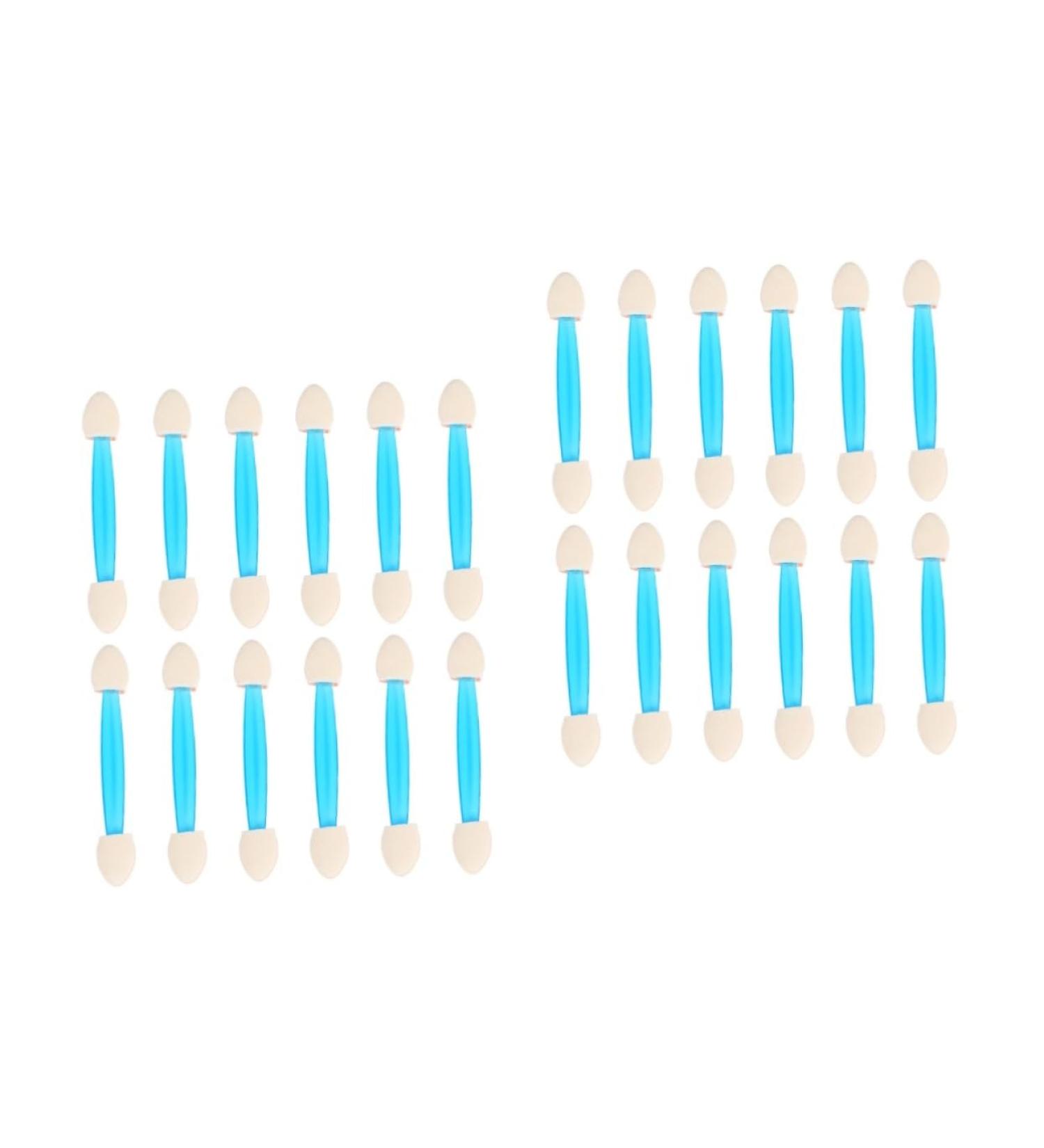 MAGICLULU 48 Pcs Makeup Eyeshadow Brush Eye Makeup Brushes Eyeshadow Blending Brush Eye Shadow Set Sponge Miss - Buy Online on GoSupps.com