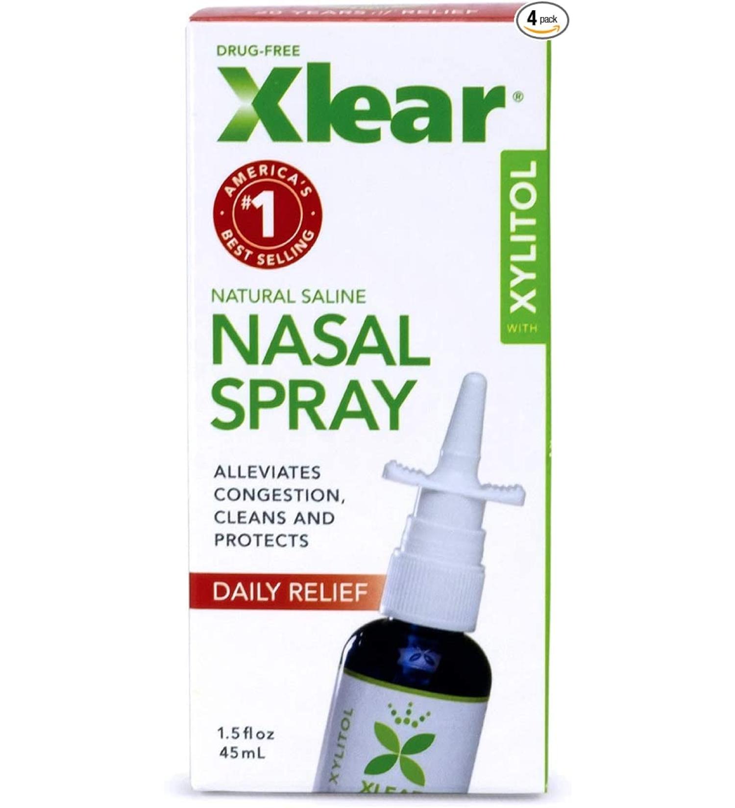Buy Xlear Sinus Spray 12 Pack - Natural Nasal Relief for Sinus Issues | Fast International Shipping - Buy Online on GoSupps.com