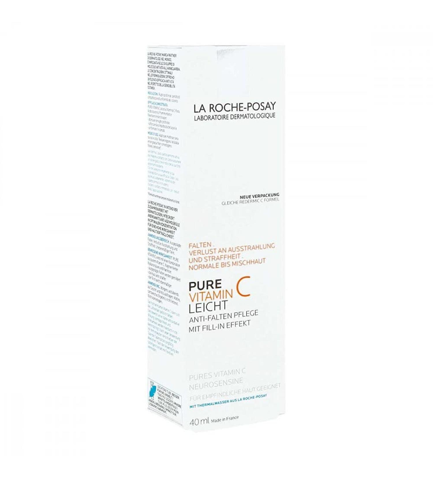 Roche-Posay Redermic C N-H Cream 40ml | Anti-Aging Skincare for Radiant Skin | Buy Internationally - Buy Online on GoSupps.com
