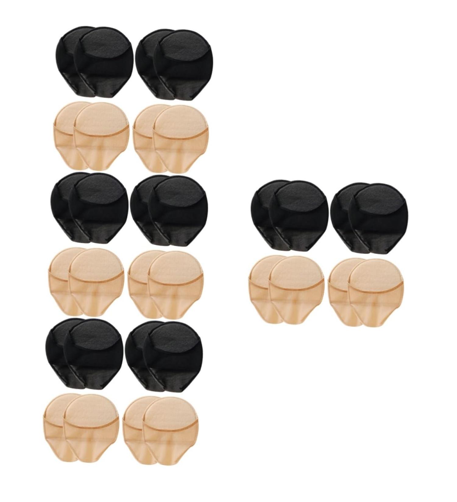 minkissy 16 Pairs Half Socks Toe Socks Topper Liner Socks Breathable Forefoot Pads Compact Metatarsal Pads Non-Slip Metatarsal Pads Foot Cushion Miss Mules Ordinary Lace Net - Buy Online on GoSupps.com