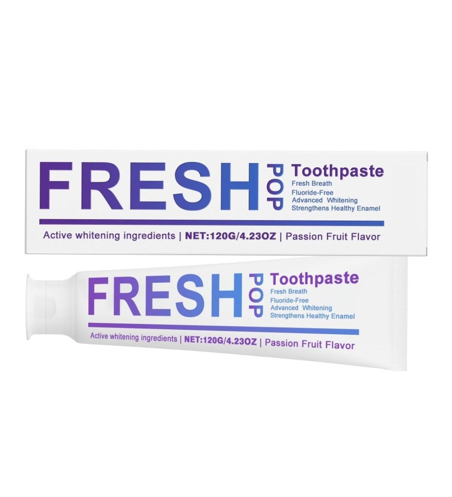 Purple Cleaning Toothpaste - Dissolves Stubborn Tooth Stains Delivers Long-Lasting Fresh Breath Gentle Zero-Irritation Formula Deep Surface Clean(1pcs) - Buy Online on GoSupps.com