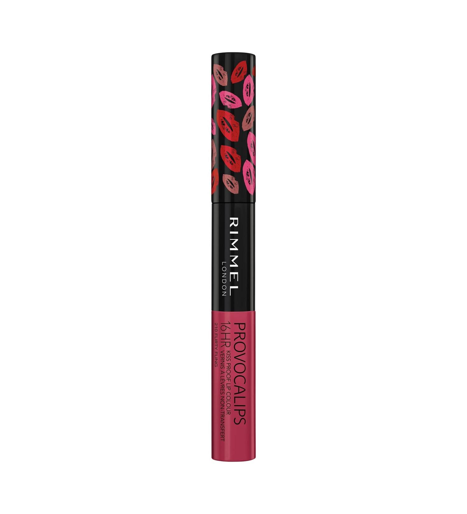 Rimmel London Liquid Lipstick 210 Flirty Fling - Long-lasting Color | Buy Internationally - Buy Online on GoSupps.com