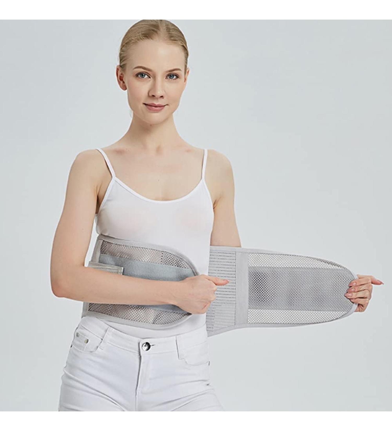 Wgust Breathable Lower Back Support - Adjustable Pain Relief Corset with Double Compression Straps | Lumbar Belt for Medium Size - Buy Online on GoSupps.com