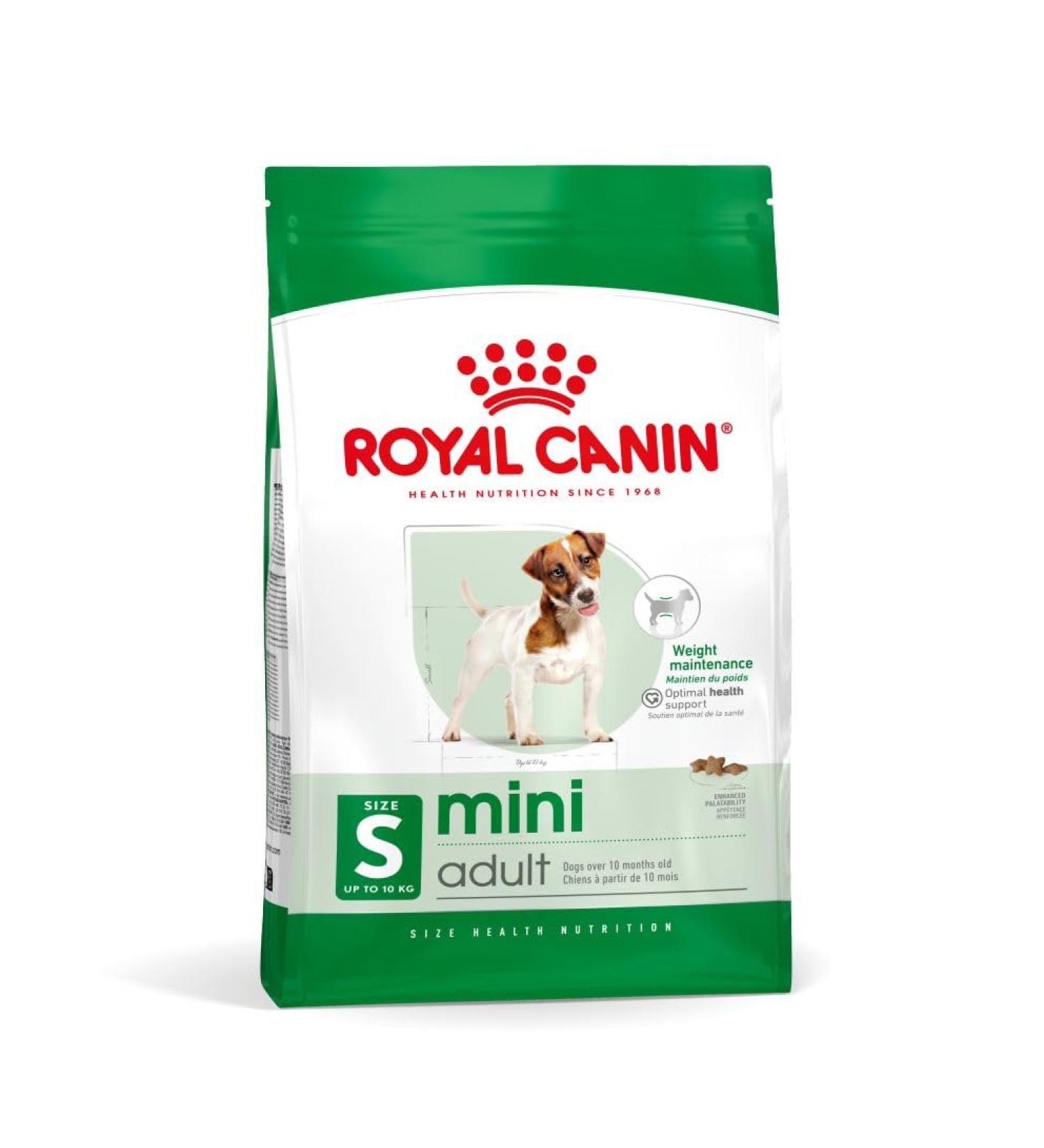Royal Canin Mini Adult 4kg Dry Dog Food Chicken 4 kg (Pack of 1) - Buy Online on GoSupps.com