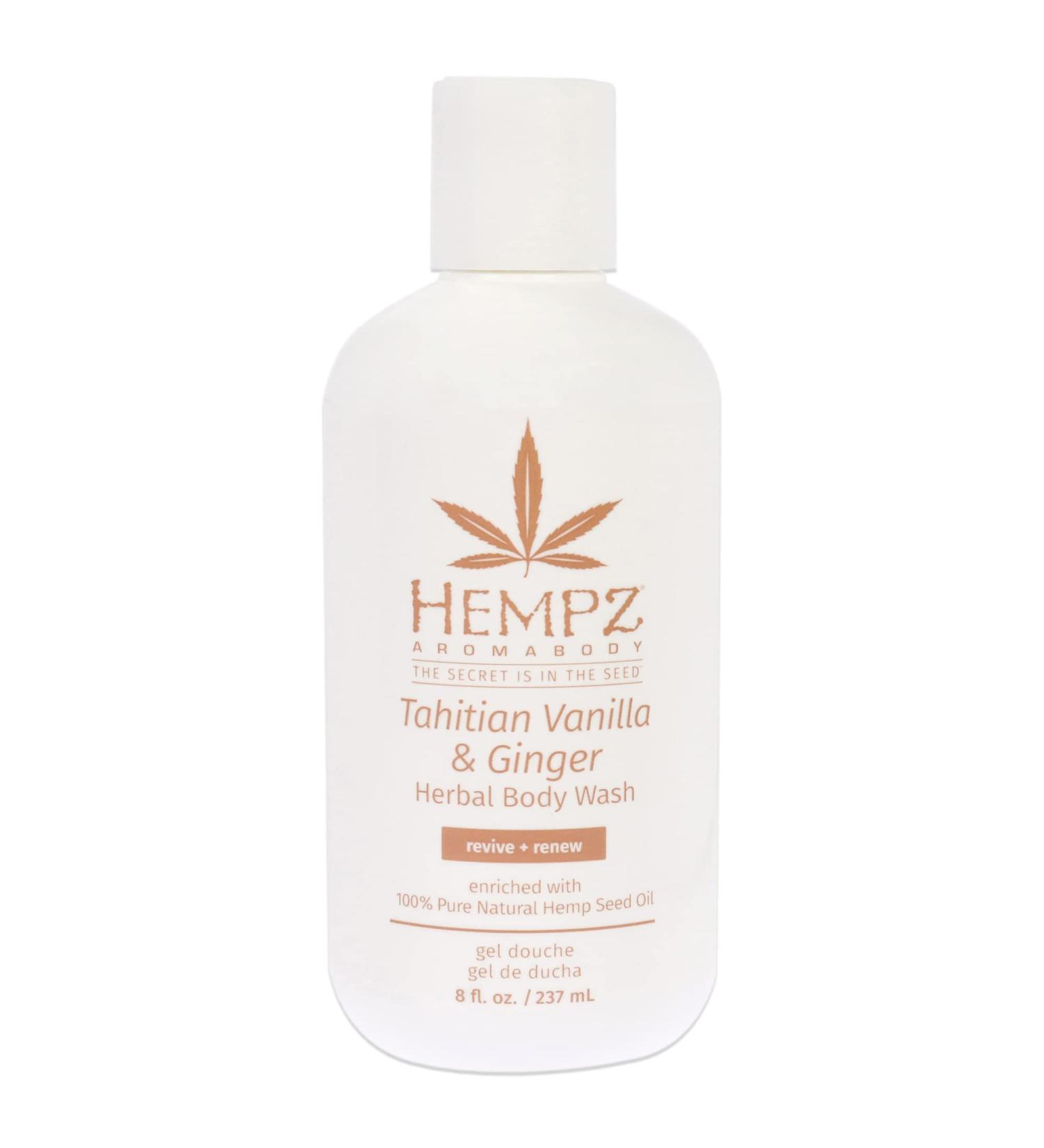 Tahitian Vanilla & Ginger Body Wash - 8 Ounce