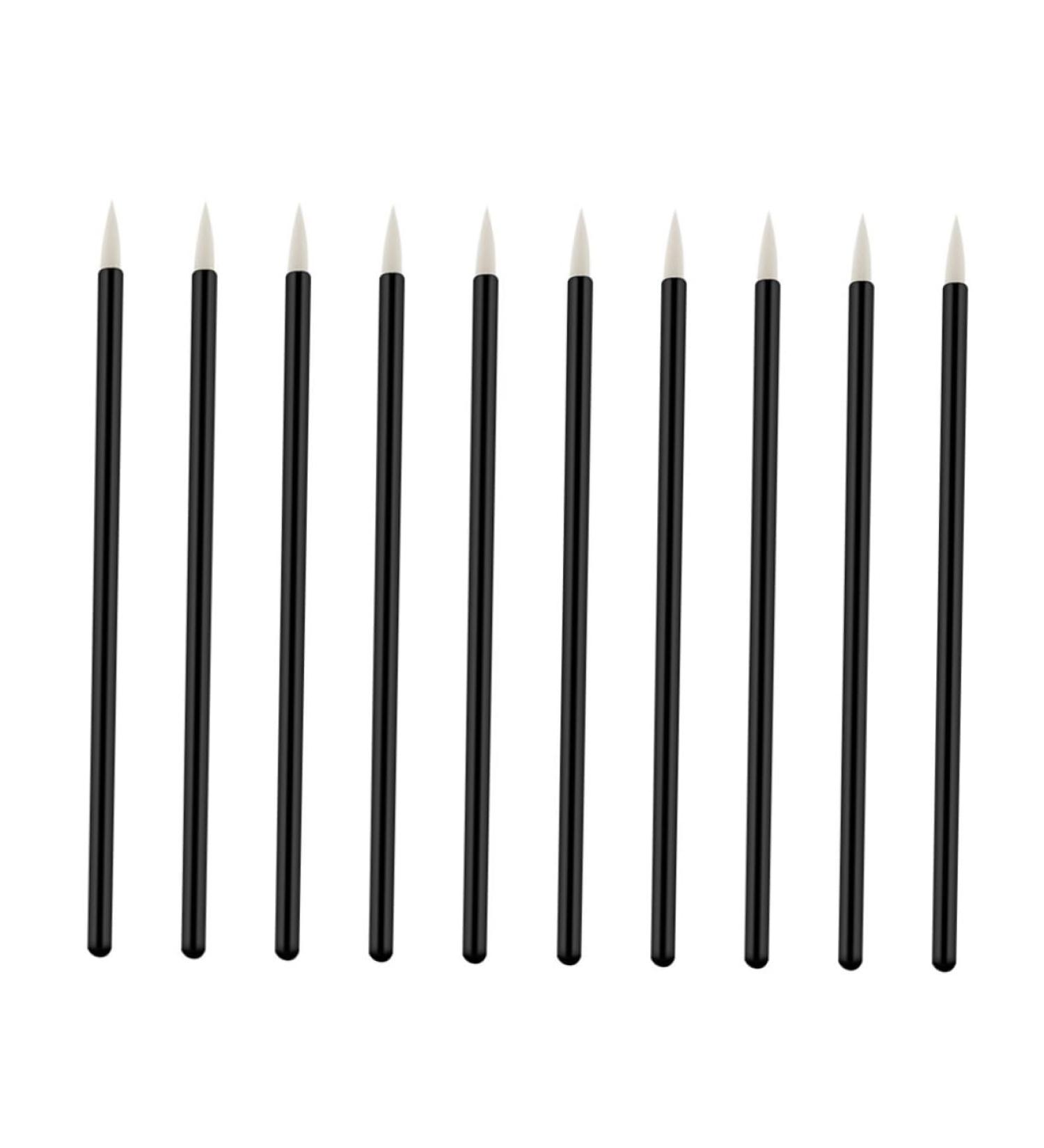 Shop Mikinona 100pcs Disposable Eyeliner Tools - Precision Eyebrow & Eyeliner Brushes for Flawless Eye Makeup | International Shipping Available - Buy Online on GoSupps.com