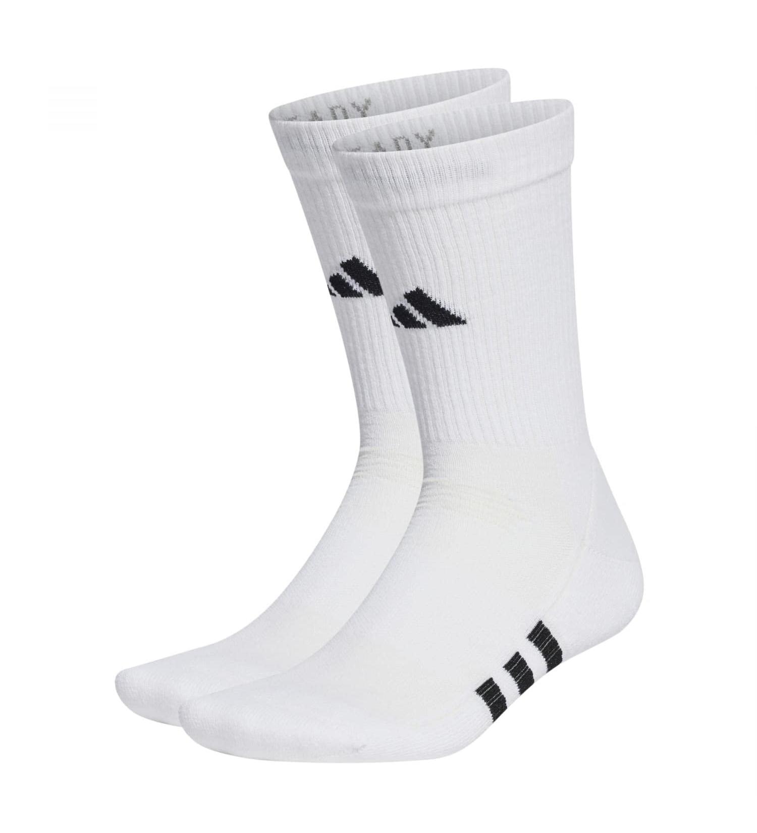 adidas Unisex Performance Cushioned Crew Socks 3 Pairs Socks XXL white/white/white