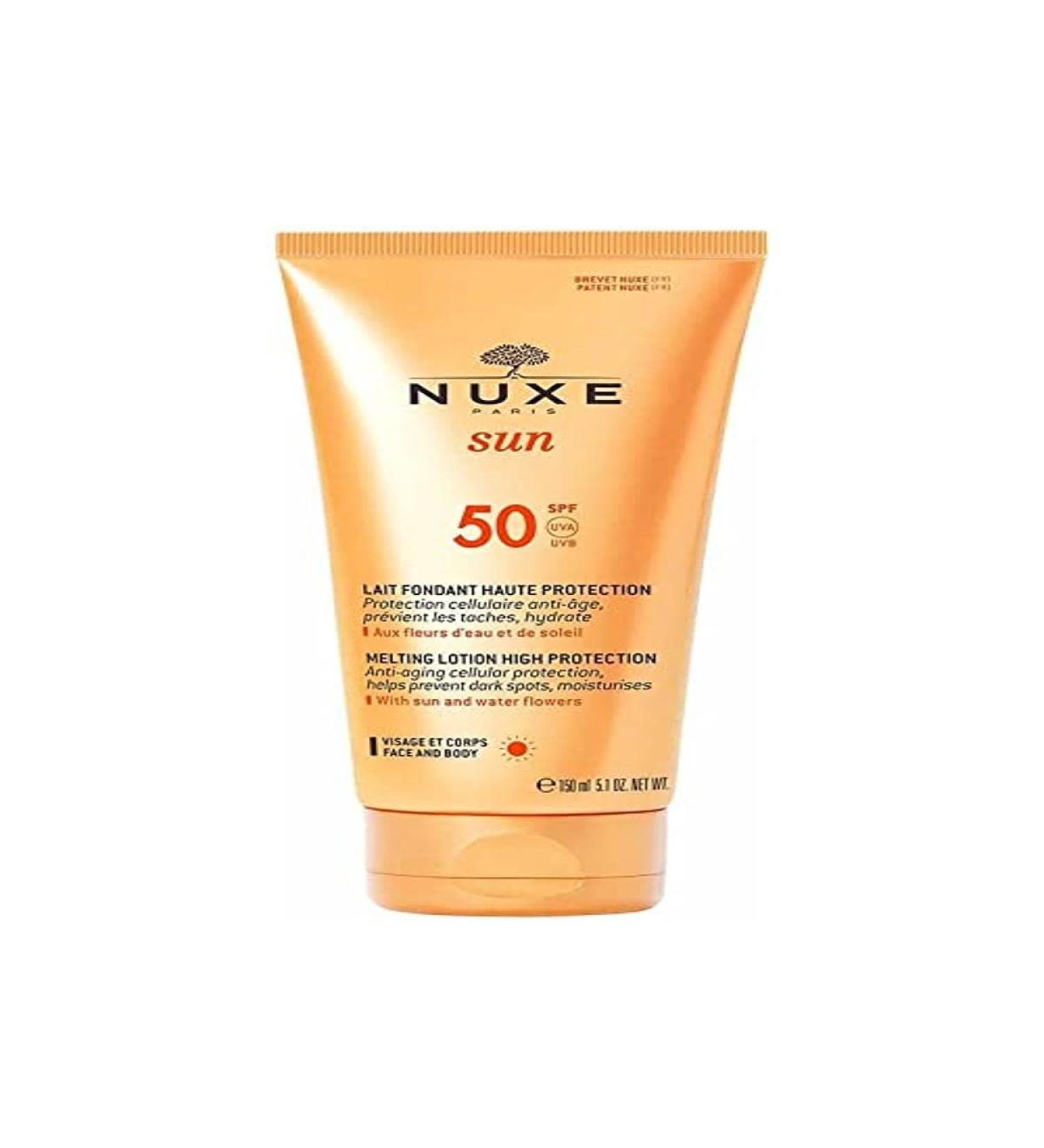 NUXE Lait Fondant Haute 150 Ml Sun High Protection Melting Lotion SPF50 No Color