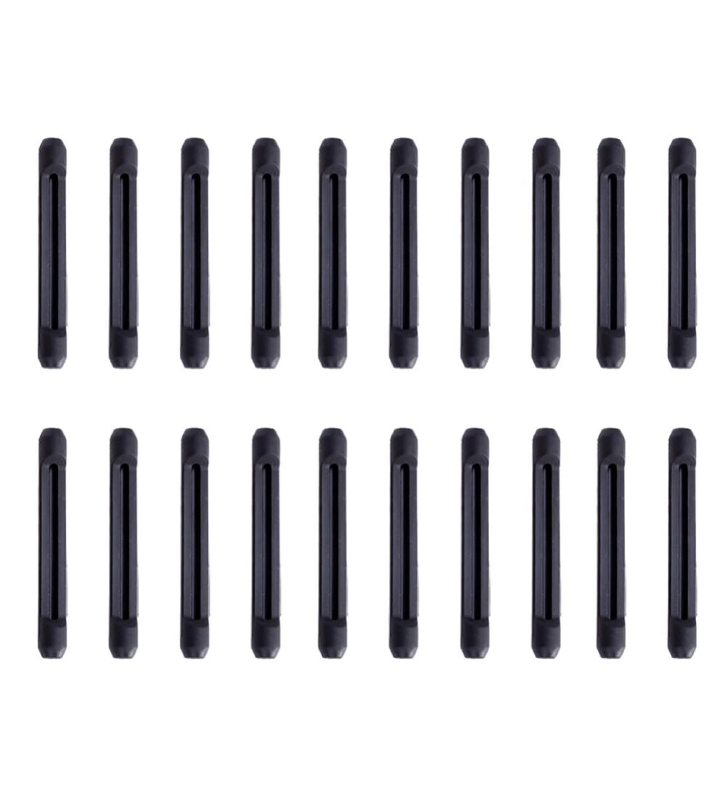 Lurrose Hearing Protection Plugs - 10 Pairs Silicone Glasses Brackets & Hangers for Reading Glasses - Shoulder Pads - Black - International Shipping - Buy Online on GoSupps.com