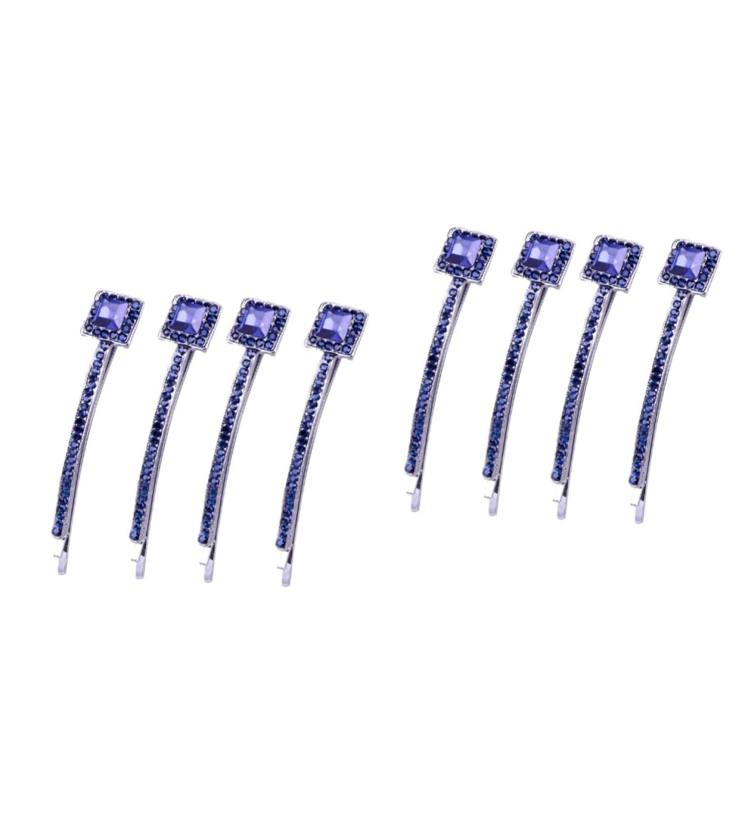 Beaupretty 4 Pairs Crystal Bobby Pins Hair Accessories for Women Girls Hairpin Bridal Side Hairpin Pearl Headpiece Hair Clips for Girls Elegant Hairpin Wedding Hairpin Antique Diamond Miss - Buy Online on GoSupps.com