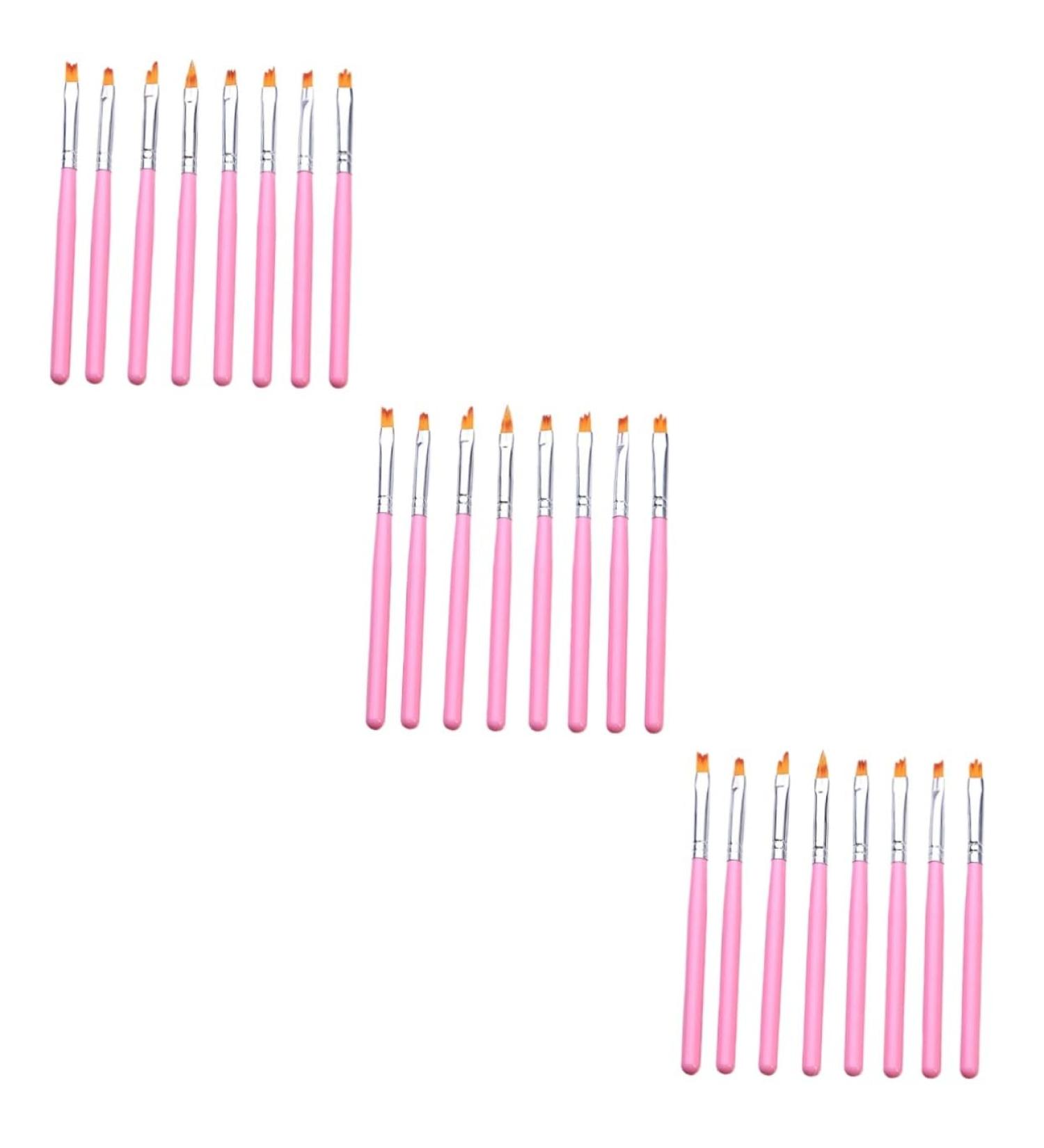Healeved 3 Sets Nail Art Tool Uv Gel Nail Brush Cleaning Gel Nail Painting Pen Nail Art Brush Nail Art Supplies Builder Gel for Nails Nail Art Tips Builder Nail Gel Pink Manicure Flower Pen - Buy Online on GoSupps.com