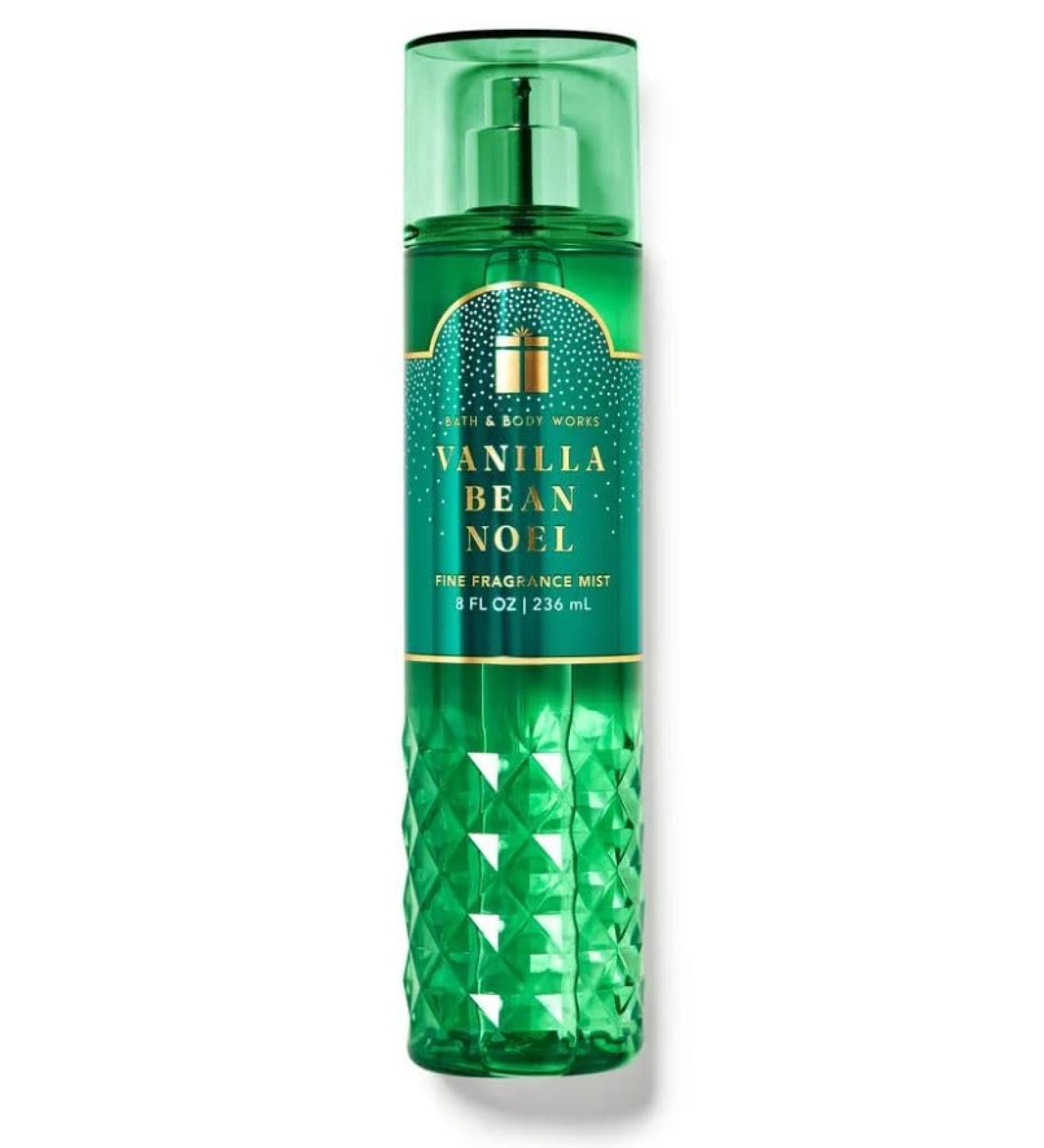 Bath Body Vanilla Bean Noel Fine Fragrance Mist 8 Fl Oz