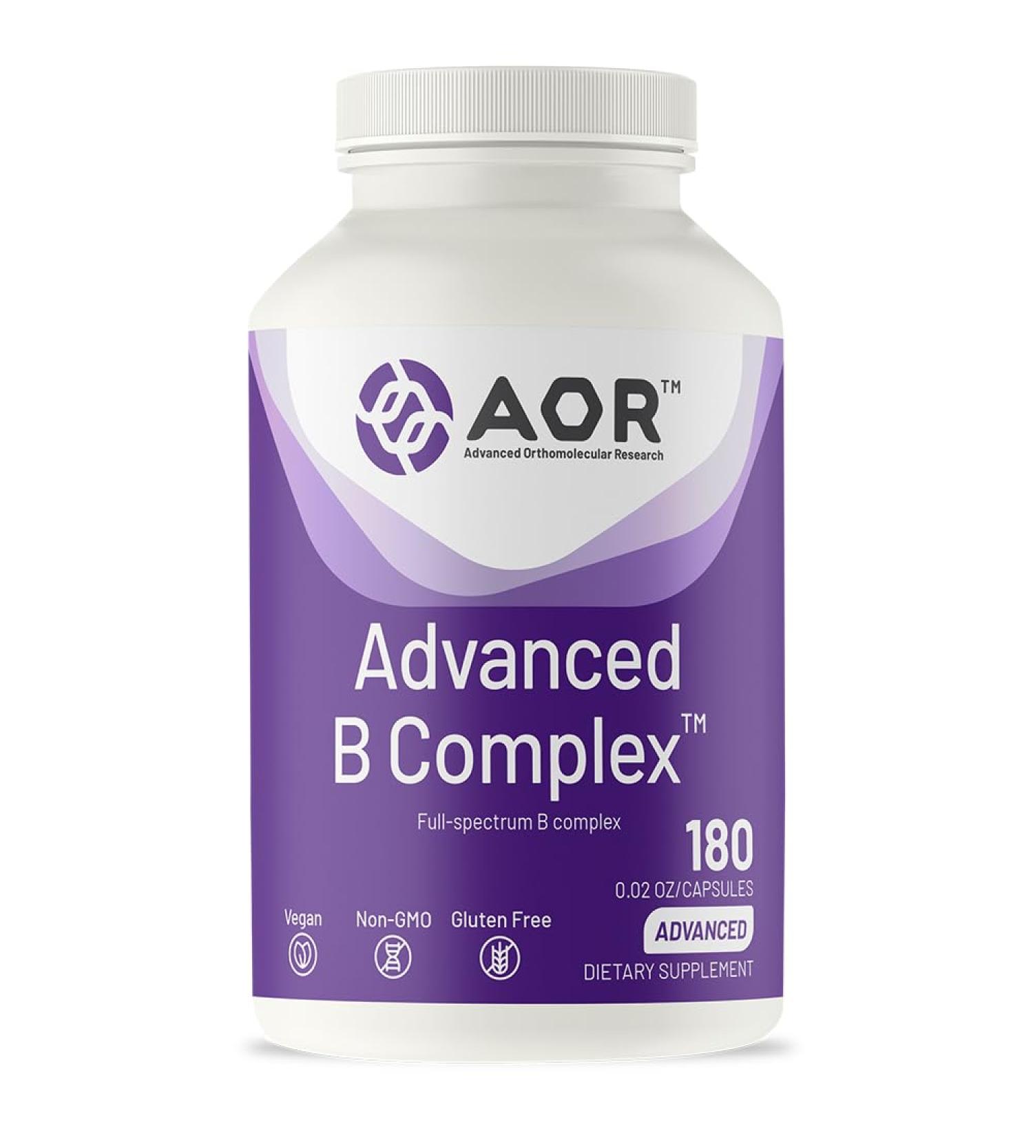 AOR Advanced B Complex (180 Capsules)