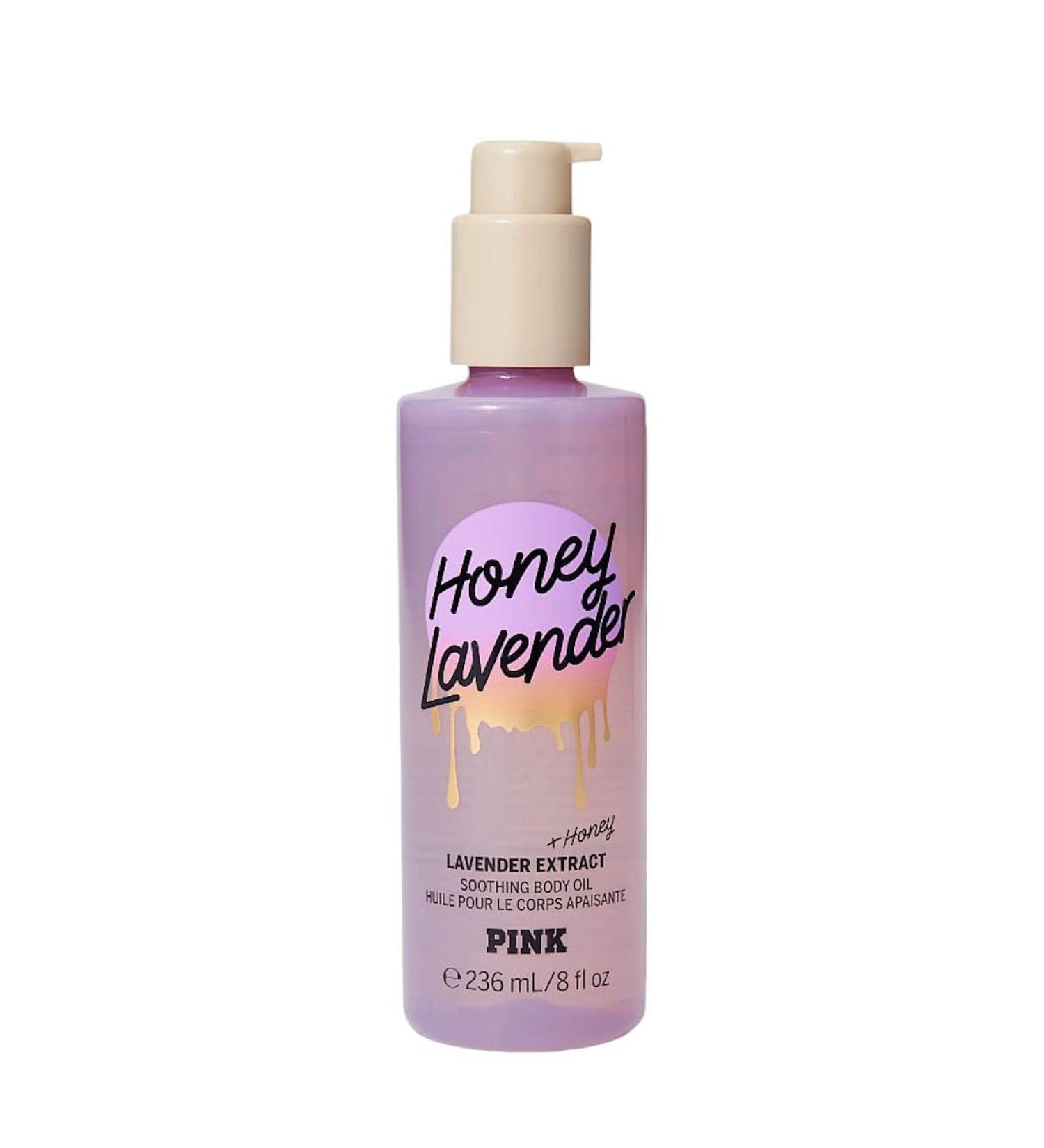 Victoria's Secret Pink Honey Lavender Soothing Body Oil 8 oz - Honey Lavender Scent - Buy Online on GoSupps.com