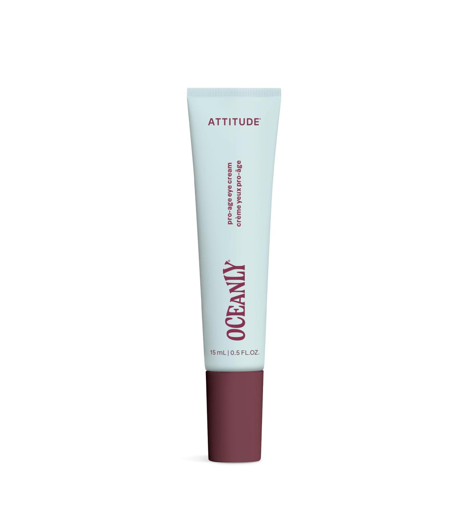 ATTITUDE Anti Aging Eye Cream With Peptides Algae Extract & Hyaluronic Acid For Dark Circles & Wrinkles Fragrance Free Skincare Dermatologically Tested EWG Verified Vegan 0 5 Fl Oz - Buy Online on GoSupps.com