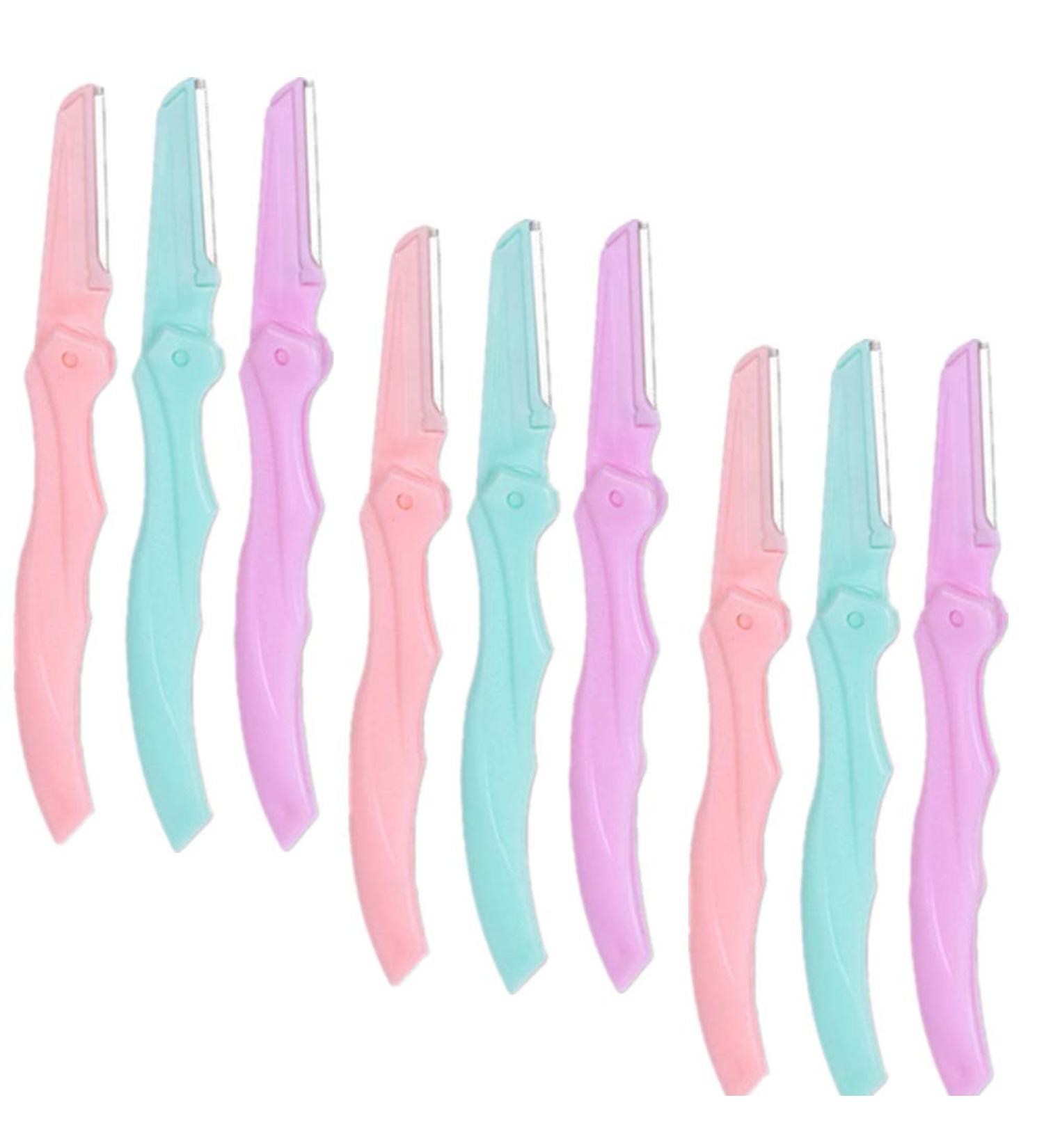 Facial Razor Set for Women - Eyebrow Shaping & Dermaplaning Tool - 3 Packs for Smooth Skin - Buy Online on GoSupps.com