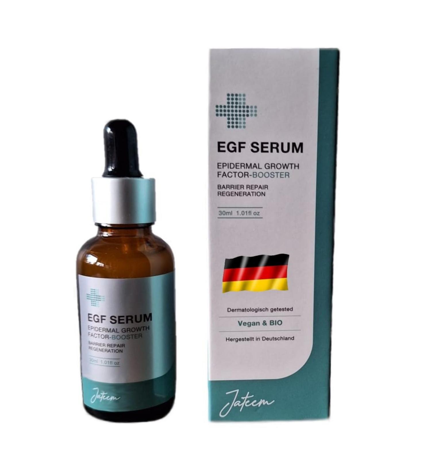 30ml High Dose EGF Serum to Repair Acne & Surgical Scars Wrinkles Burns & Dark Spots - Vegan Microneedling Lifting Anti-Aging Firming Concentrate - Buy Online on GoSupps.com