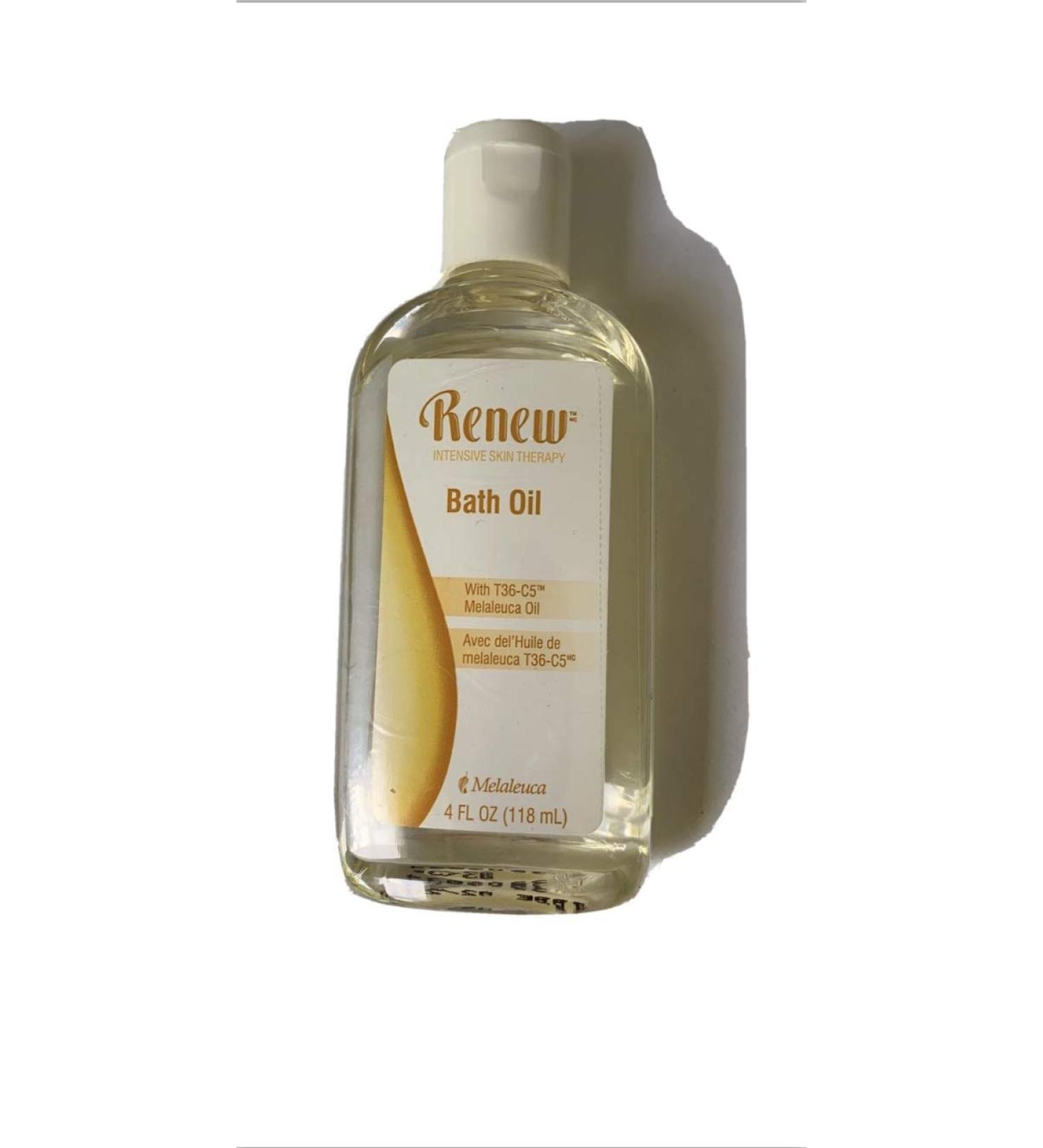 Melaleuca Renew Intensive Skin Therapy Bath Oil 4oz
