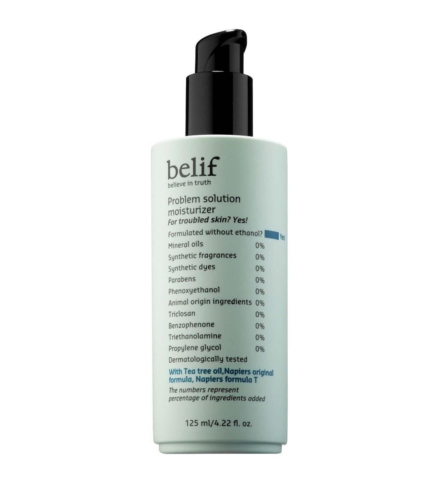 belif Tea Tree Oil Face Cream for Acne Prone Skin - 4.22 Fl Oz - Buy Online on GoSupps.com