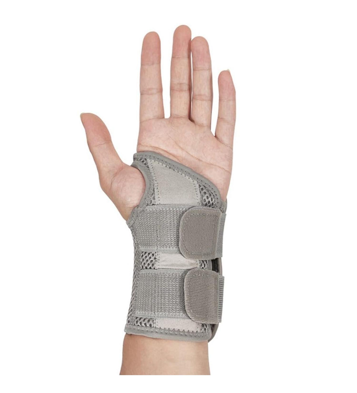 Professional Wrist Splint - Adjustable Support & Breathable Nylon Thumb Loop for Ultimate Comfort | International Shipping Available - Buy Online on GoSupps.com