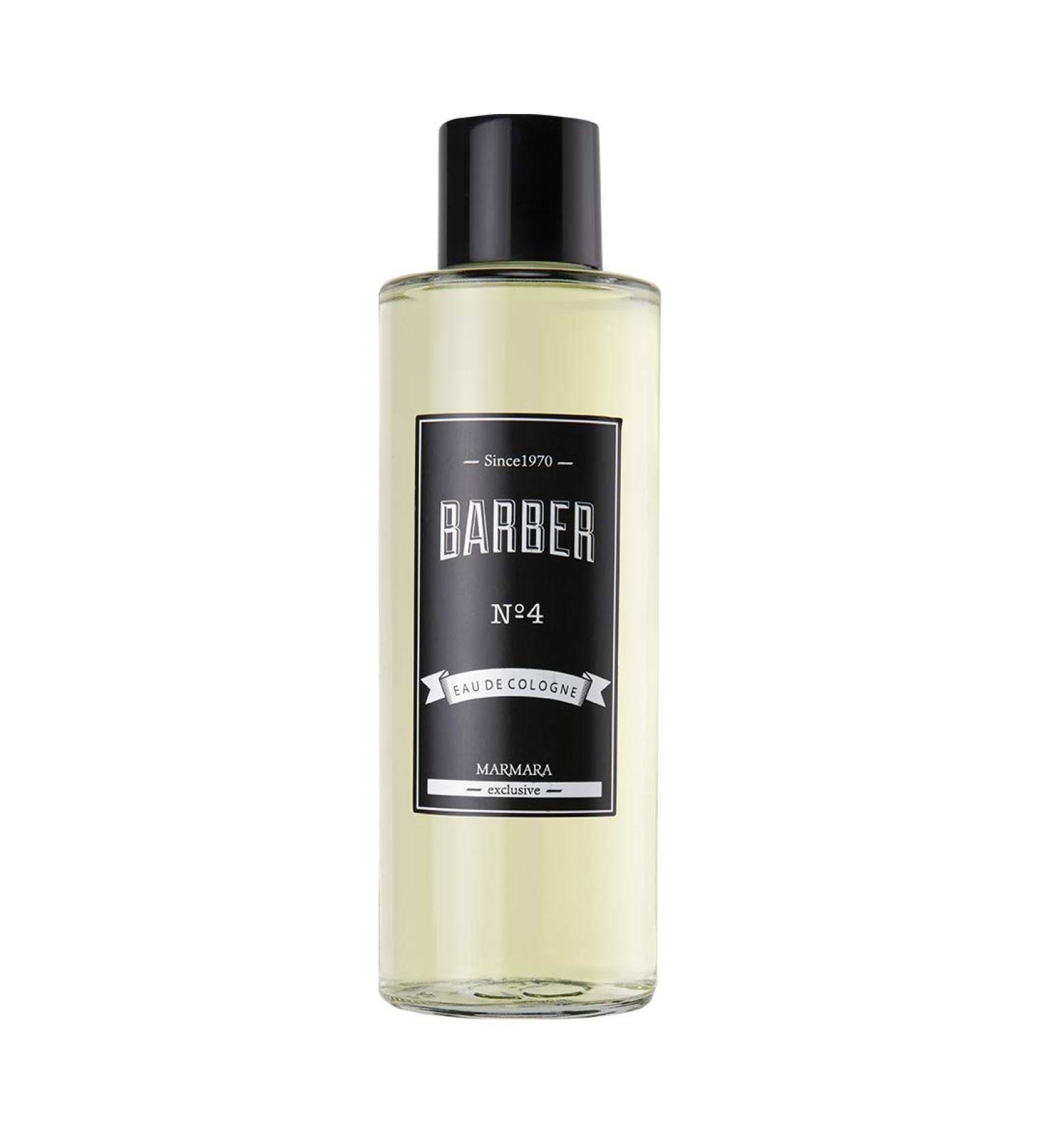 Marmara Barber Cologne - Best Choice of Modern Barbers and Traditional Shaving Fans Glass Bottle (500 ml No4) 16.9 Fl Oz (Pack of 1) No4 - Buy Online on GoSupps.com