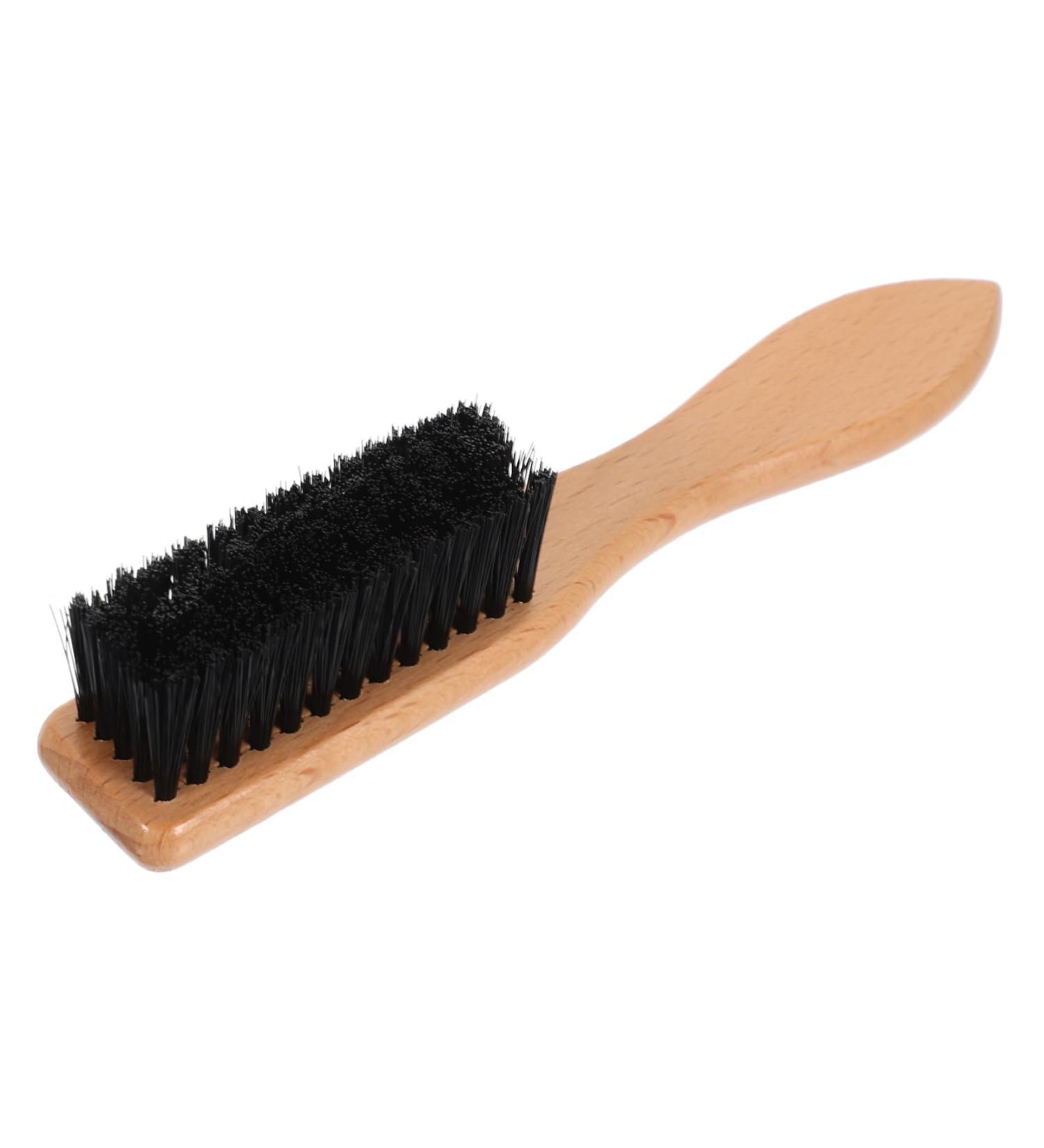 Minkissy Beard Brush - Beech Wood Handle & Wild Boar Bristle | Premium Mustache & Beard Comb for Men | Essential Grooming Tool - Buy Online on GoSupps.com