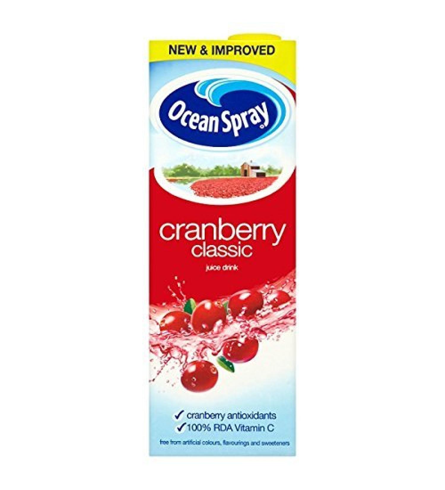 Ocean Spray Ocean Spray - Cranberry Classic Juice Drink - 1L (Case of 12)