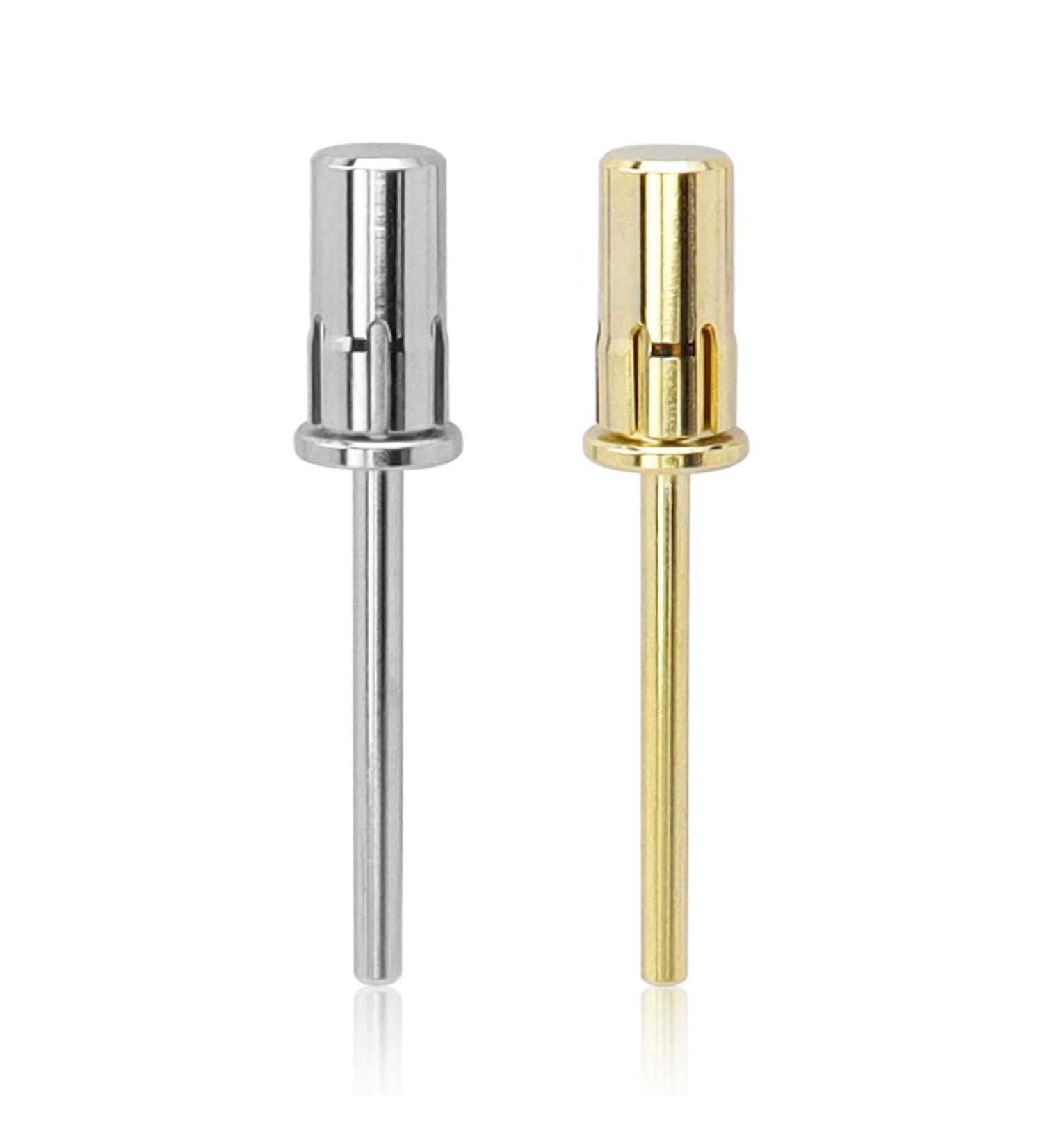 Mesee 2 Pieces Nail Sanding Bands Mandrel Bit Set 2.35mm Shank Easy-Off E-file Nail Drill Mandrel Bits for 6.5mm Small Sanding Bands Acrylic Gel Nails Manicure and Pedicures Care - Buy Online on GoSupps.com