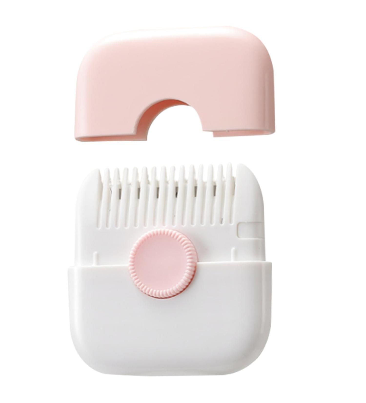 Split Ends Hair Trimmer for Women 2 in 1 Mini Split End Repair Hair Brush Detachable Dustproof Knob Adjustable Stainless Steel Slicer Hair Clipper Type 1 - Buy Online on GoSupps.com