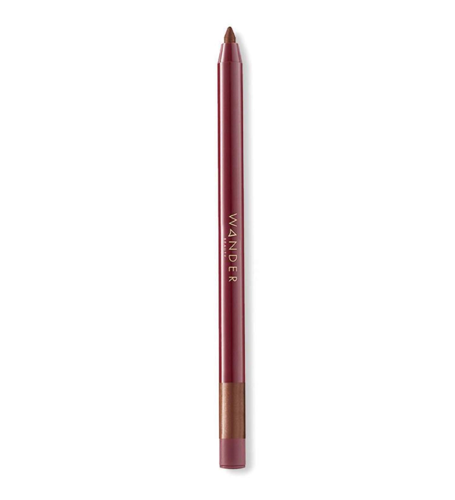 Wander Beauty Skyliner Automatic Gel Eyeliner - Tan Line (Plum with Gold Flecks) | Smudge Proof & Retractable Gel Liner - Buy Online on GoSupps.com
