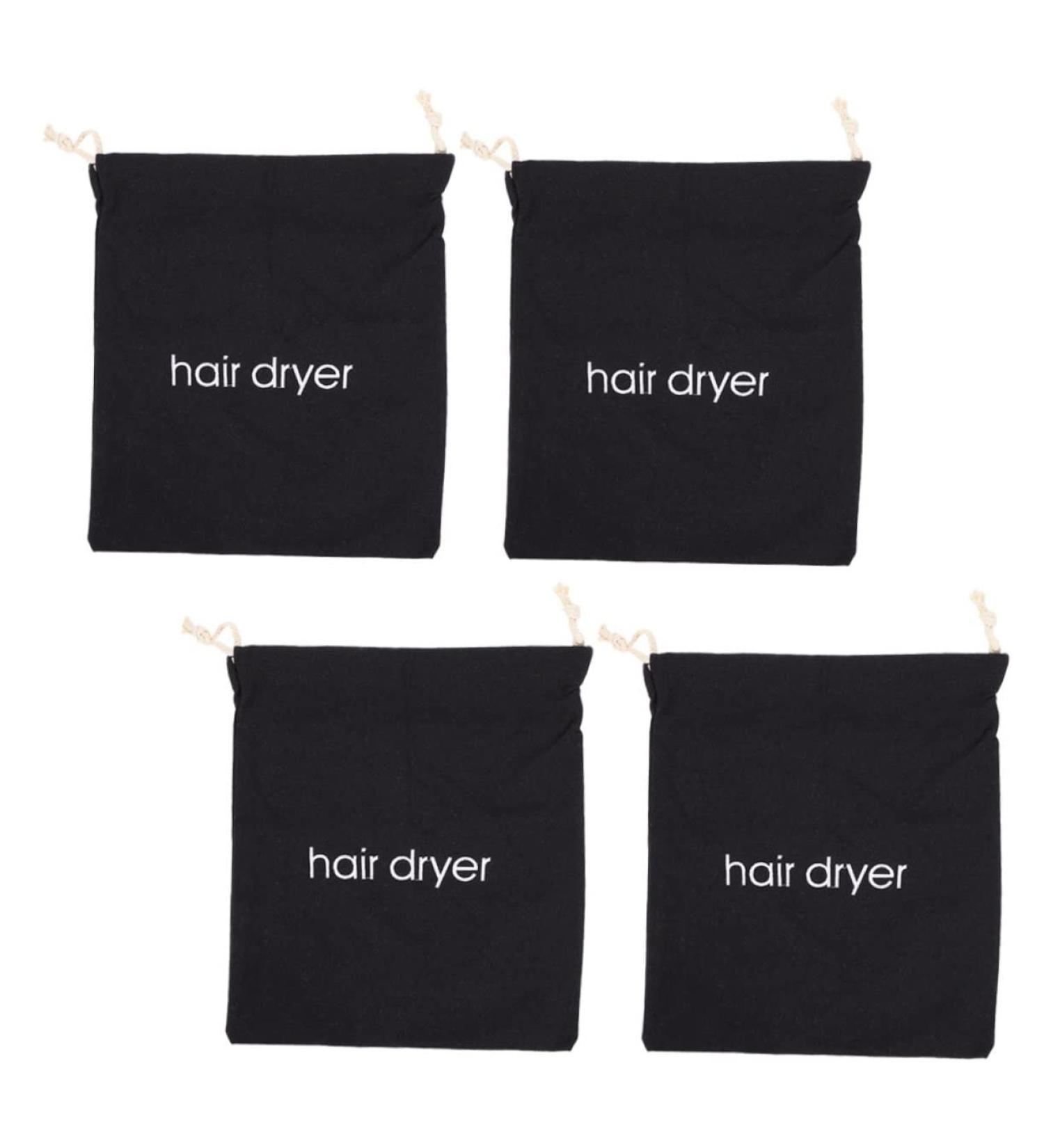 DRESSOOS 4pcs Hair Dryer Storage Bag Travel Hair Dryer Bag Hair Dryer Travel Bag Cosmetics Bag Drawstring Hair Dryer Carriers Hair Dryer Holders Travel Supplies Outdoor Hair Dryer Bags - Buy Online on GoSupps.com