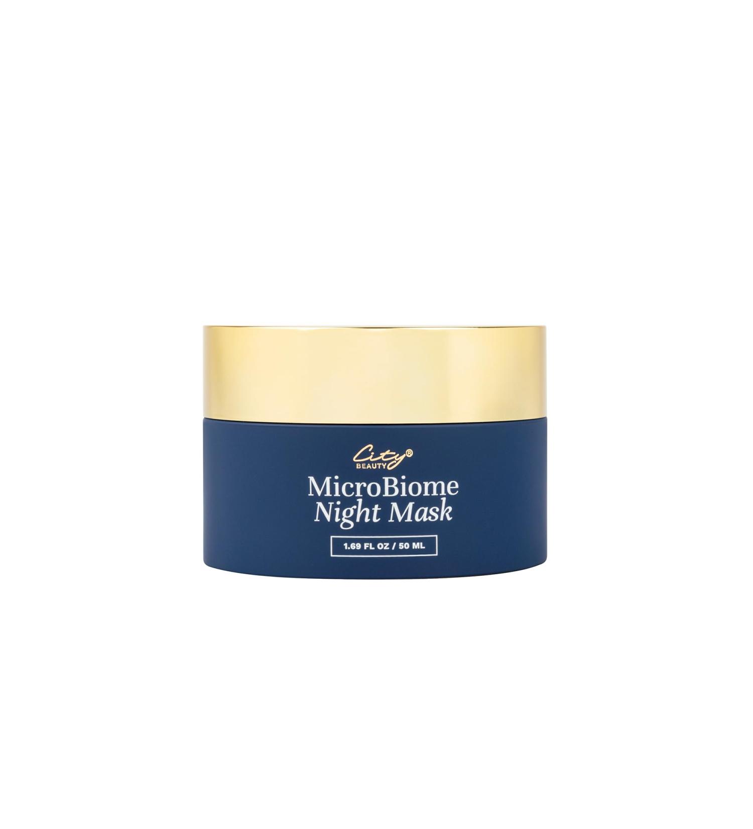 City Beauty MicroBiome Night Mask | Nourishing Overnight Face Mask for Dull Skin Large Pores & Wrinkles | Prebiotic & Probiotic Blend | Anti-Aging Cruelty-Free Skincare - Buy Online on GoSupps.com