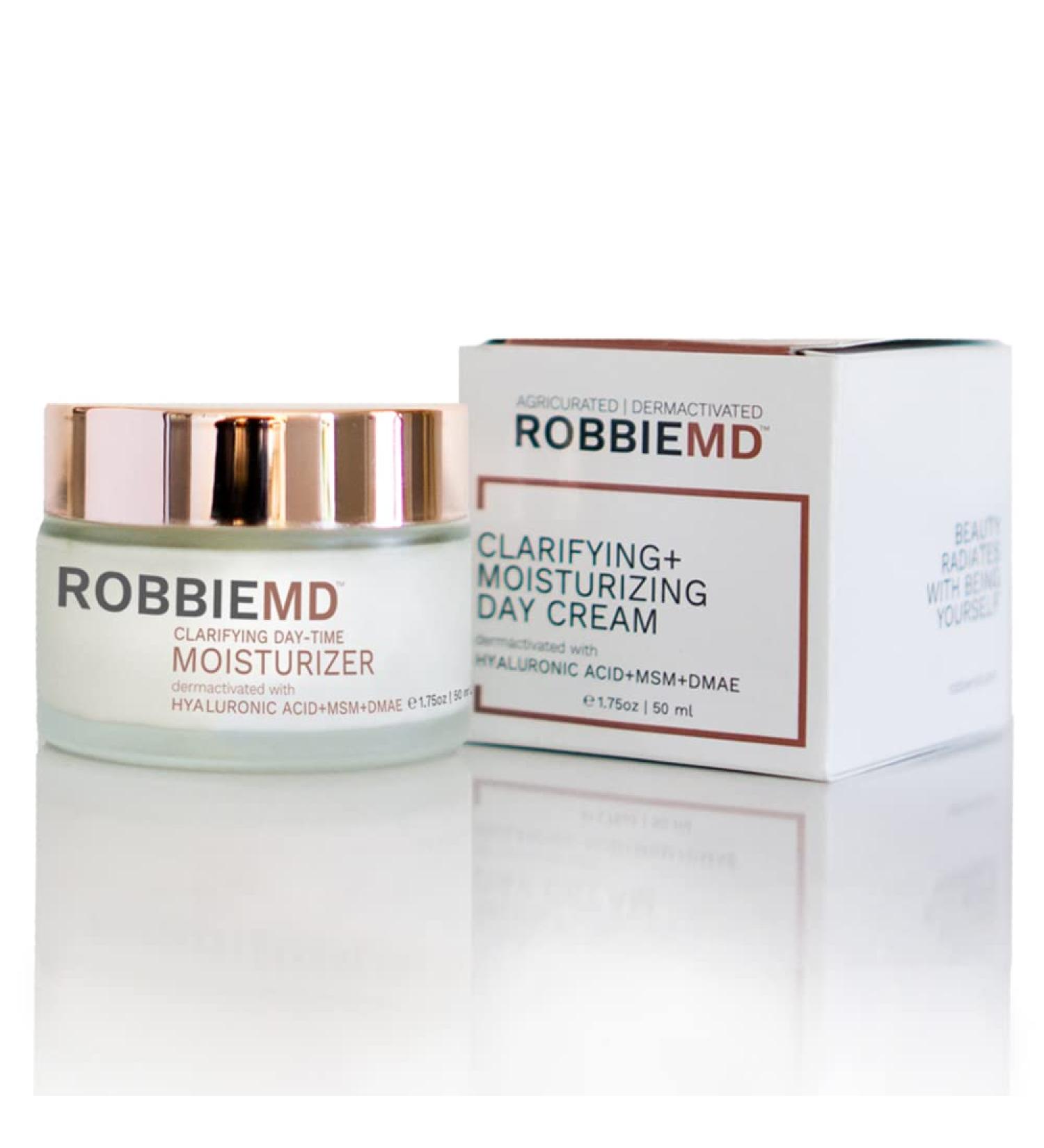 Clarifying Daytime Moisturizer with Hyaluronic Acid MSM & DMAE - Plump Smooth & Firm Skin | 1.75 oz Worldwide Shipping - Buy Online on GoSupps.com
