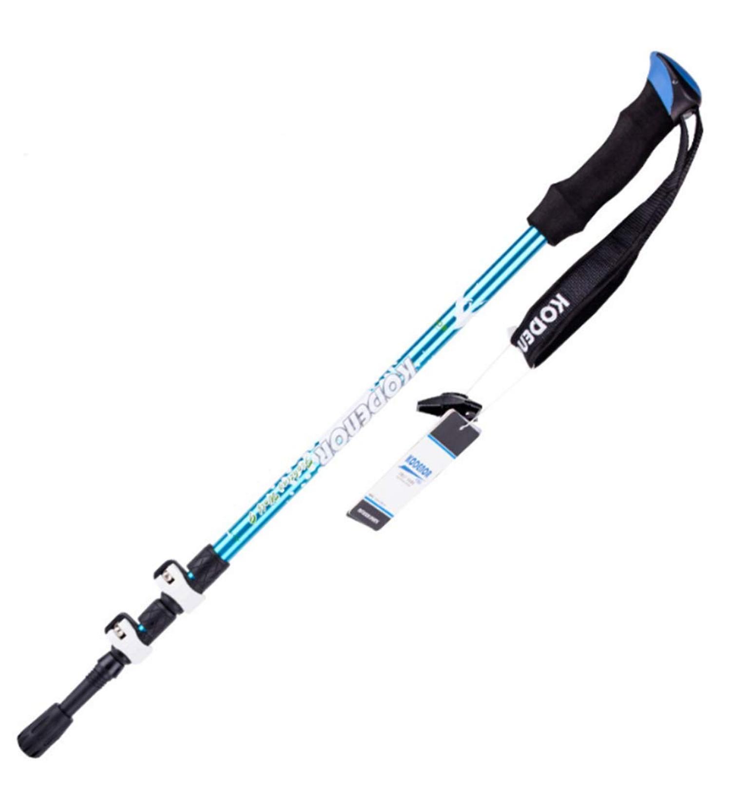 Portable Folding Walking Stick Trekking Pole 7075 Aluminum Cane Strong and Lightweight Perfect for Hiking Walking Trekking Trail Crutches - Buy Online on GoSupps.com