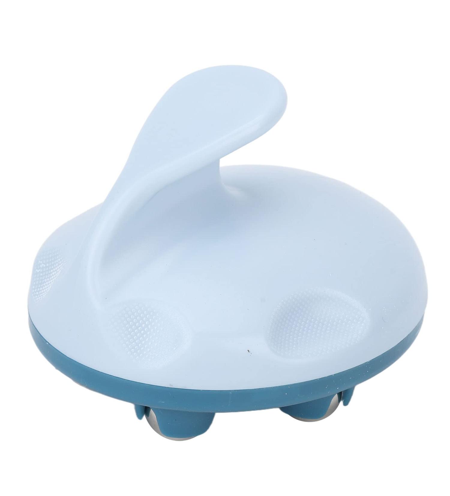 Ververt Touch Ball Massage Device - 7-Ball Hand Massager for Muscle Relaxation | 360 Rotatable Steel Design - Portable & Compact in Blue - Buy Online on GoSupps.com
