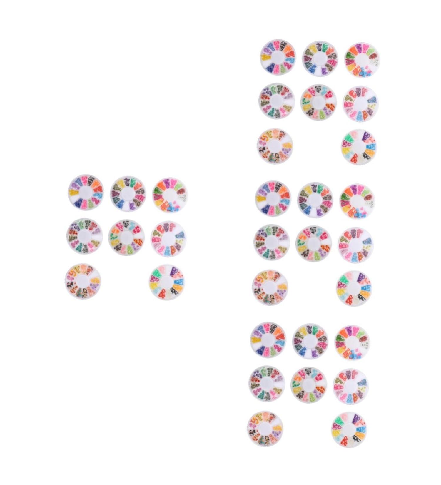 FOMIYES 32 Boxes Soft Pottery Decor Nail Accessories Fruit DIY Polymer Slices Resin Charms for Crafts Jewels for Nails Craft Making Patch Manicure Patch Polymer Clay Patch Bulk Assorted 3D - Buy Online on GoSupps.com