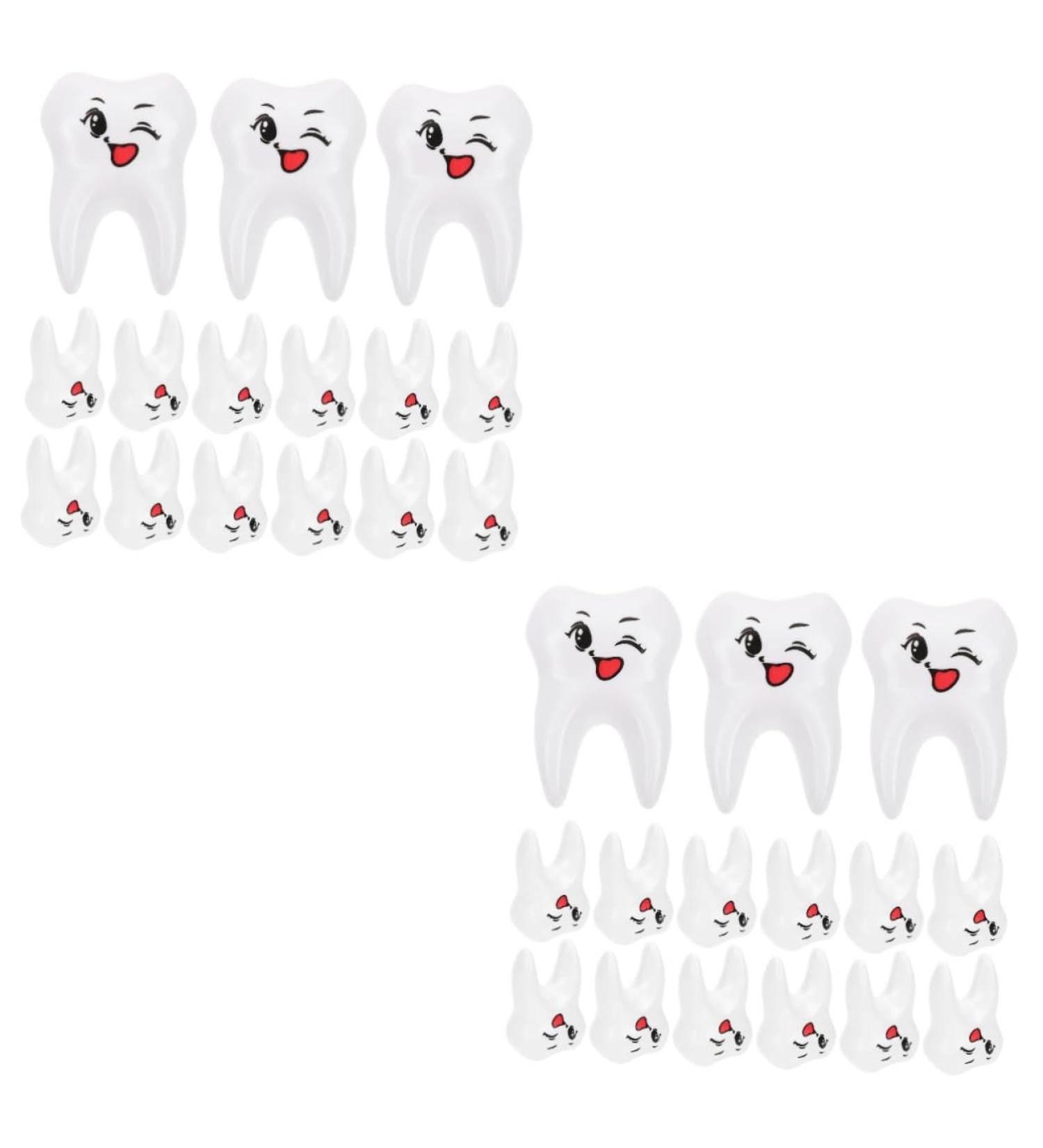 Solustre 30-Piece Children s Toy Set - Artificial Teeth Toys & Tooth Trailer - Fun Plastic Jewelry & White Toothbrush | Perfect for Kids - Buy Online on GoSupps.com