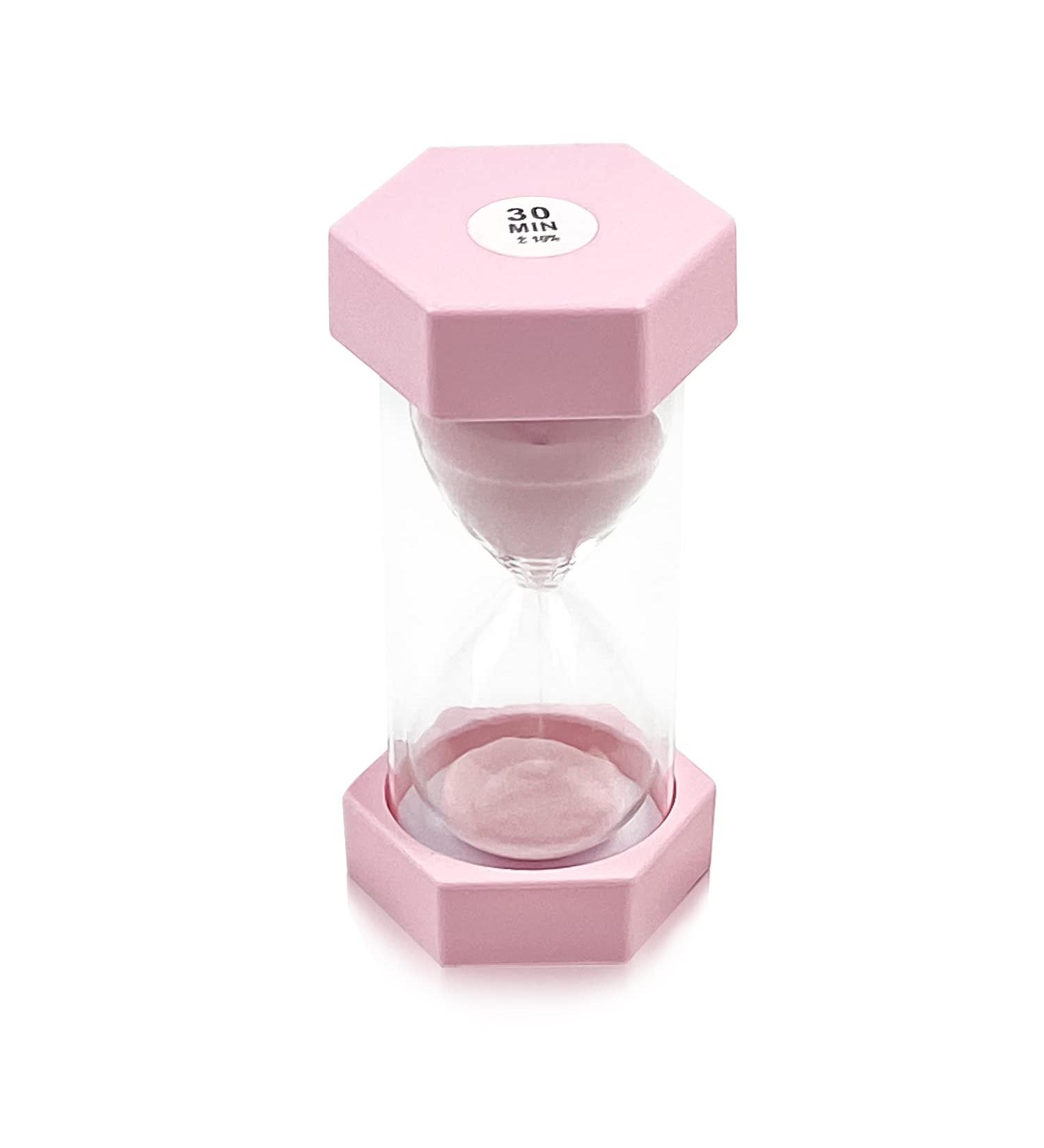 Handcrafted Colorful Hourglass Set - 30 Minute Sand Timer for Games Cooking Sports & Learning | International Shipping Available - Buy Online on GoSupps.com