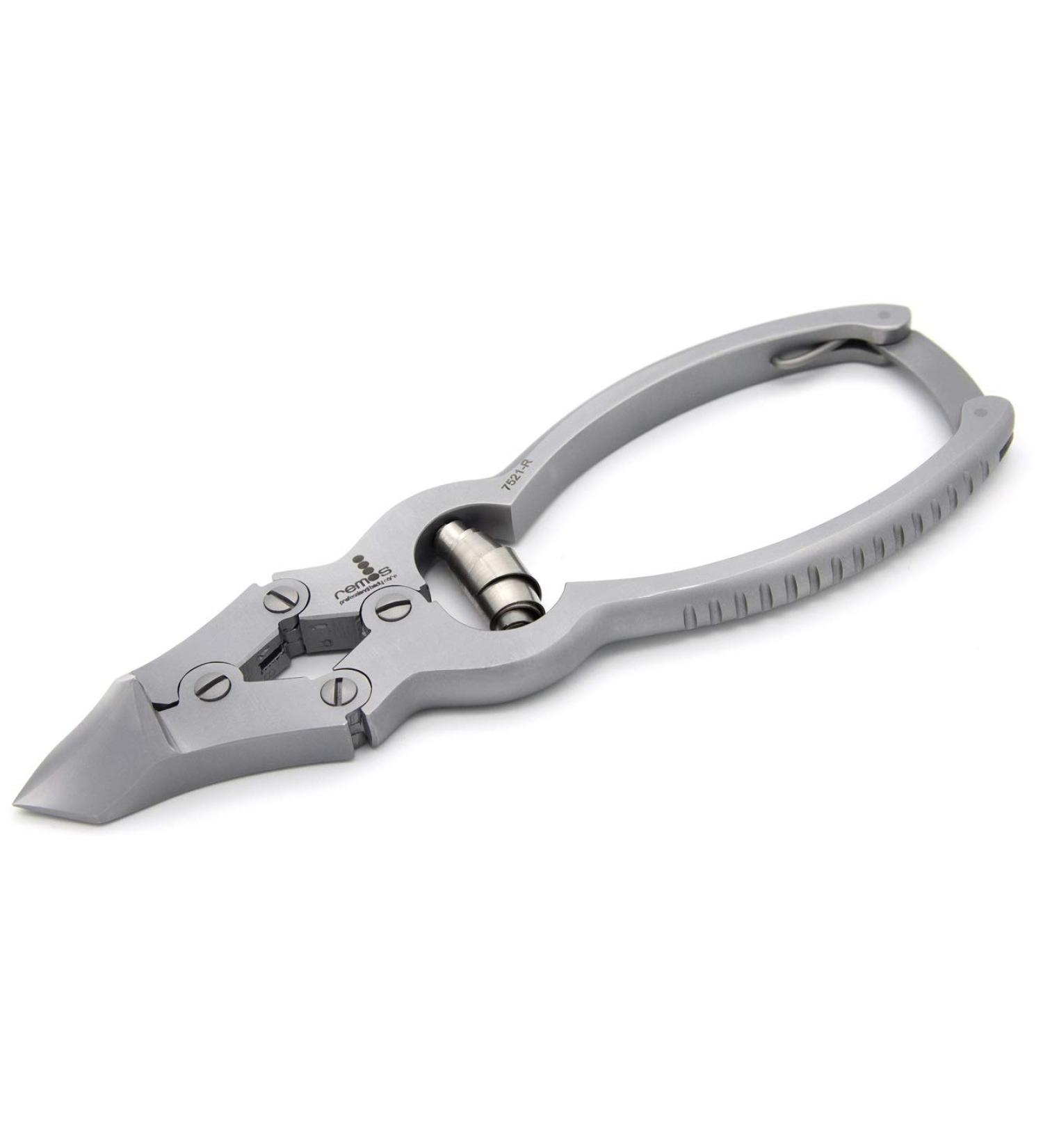REMOS Professional Nail Clippers Head Cutter - Strong Toenails - Two Stainless Steel Tips - Buy Online on GoSupps.com