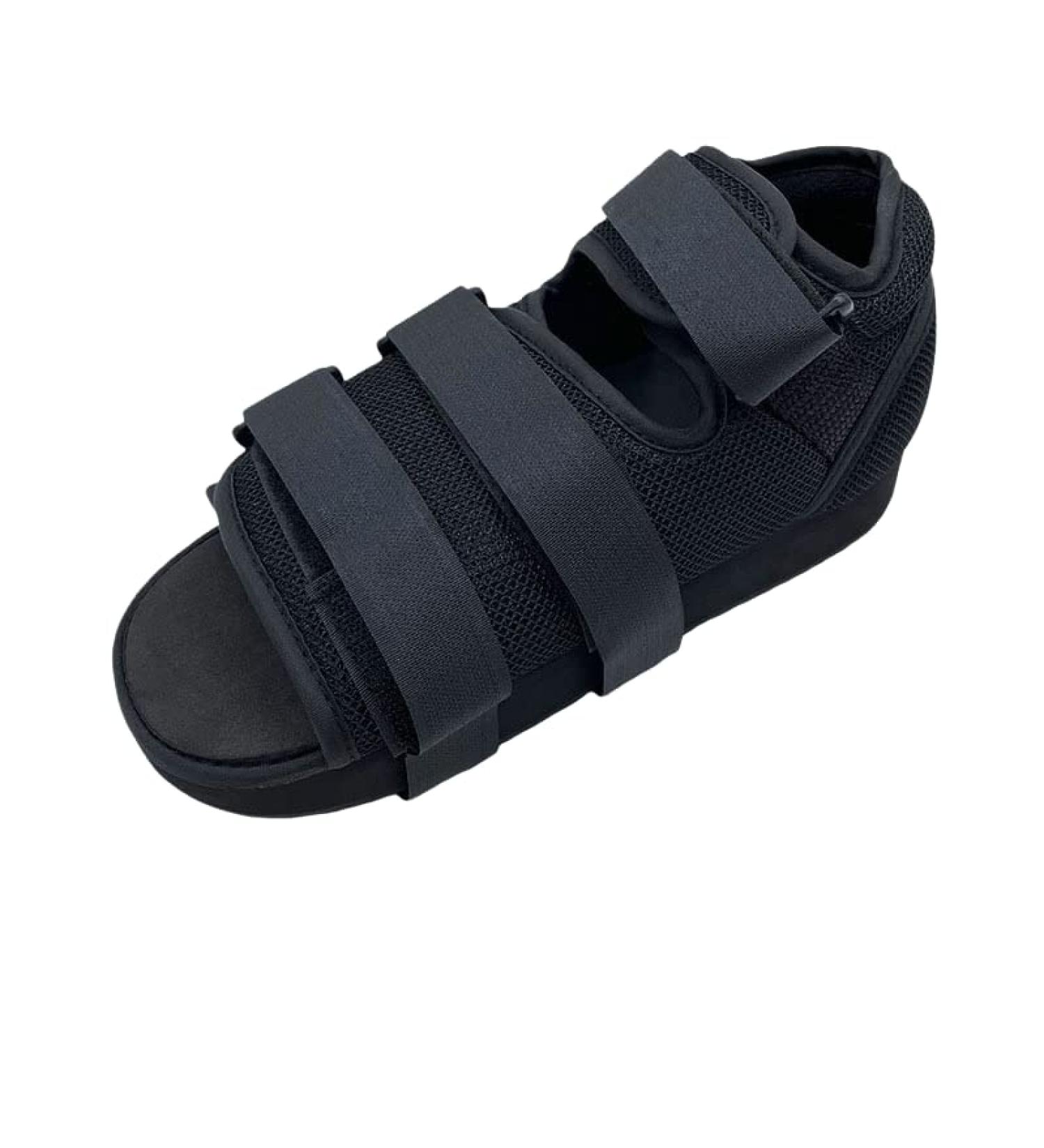 Adjustable Post Op Healing Shoe for Foot Injury - Orthopedic Bunions & Toe Fracture Support - Buy Online on GoSupps.com
