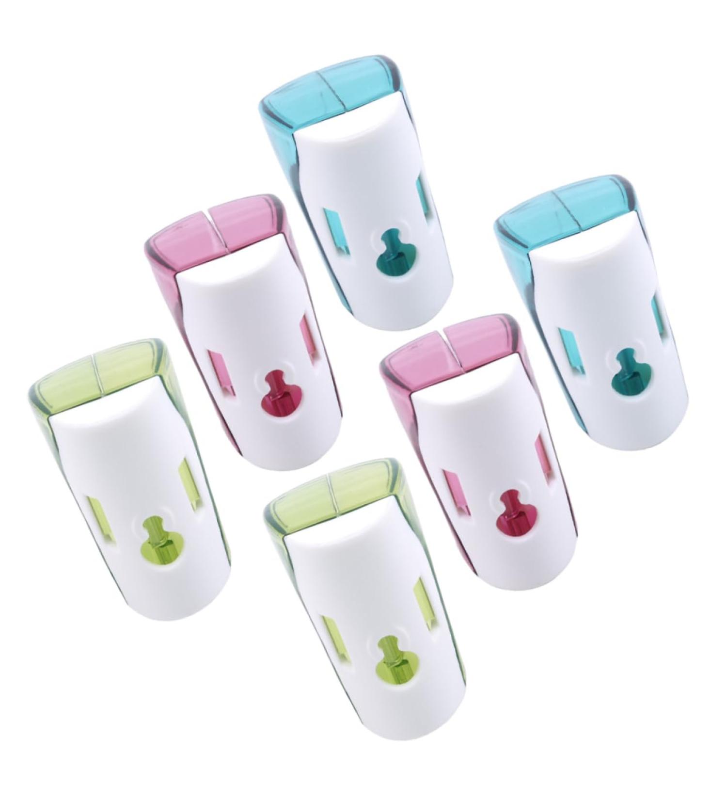 CIMAXIC 6-Pack Toothbrush Dust Protection Caps | Steripods Travel Covers for Electric Toothbrushes | Hygiene Travel Case - Buy Online on GoSupps.com
